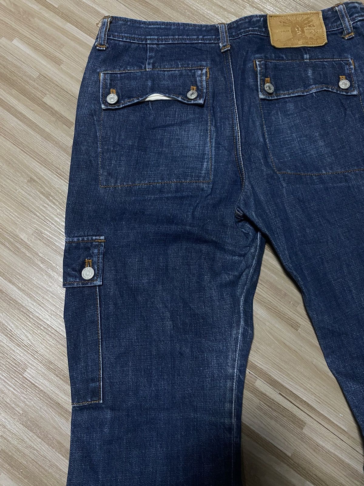 Japanese Brand 💥OZONE CARGO DENIM💥 Size US 28 / EU 44 - 12 Thumbnail