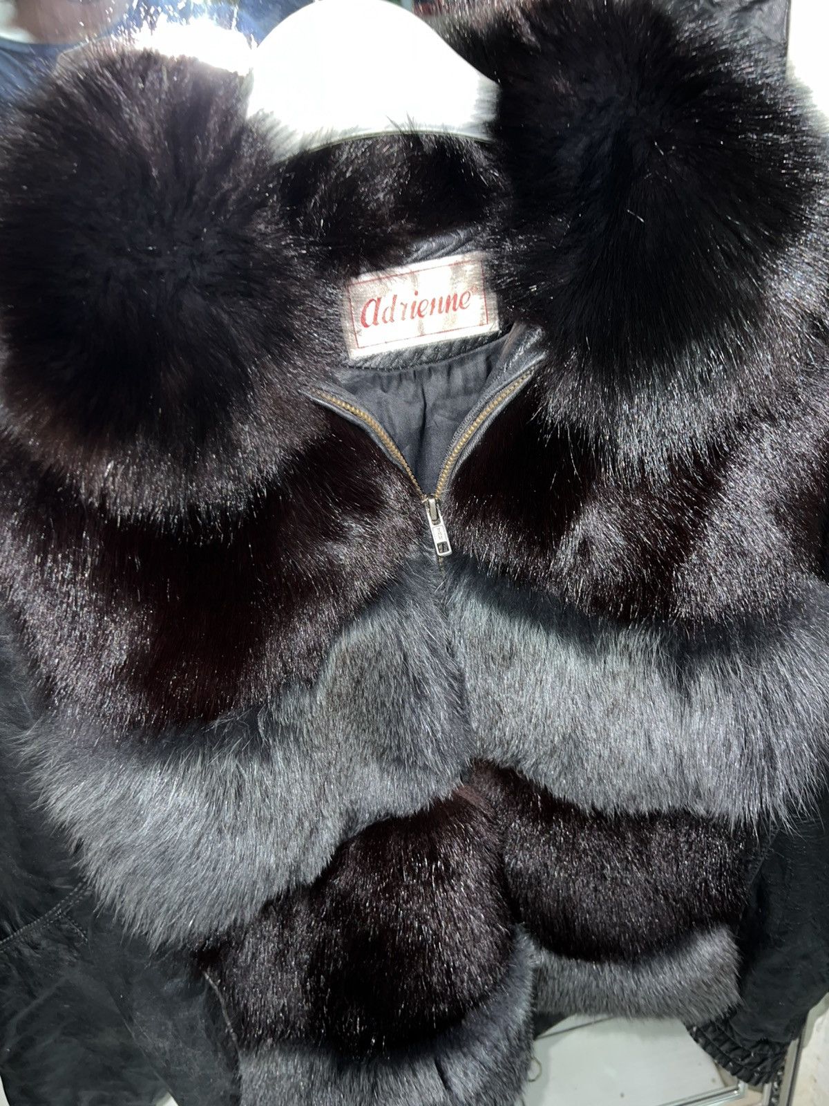 Genuine Leather Vintage Adrienne Genuine Leather Shape Skin Fox Fur Jacket Size US M / EU 48-50 / 2 - 2 Thumbnail