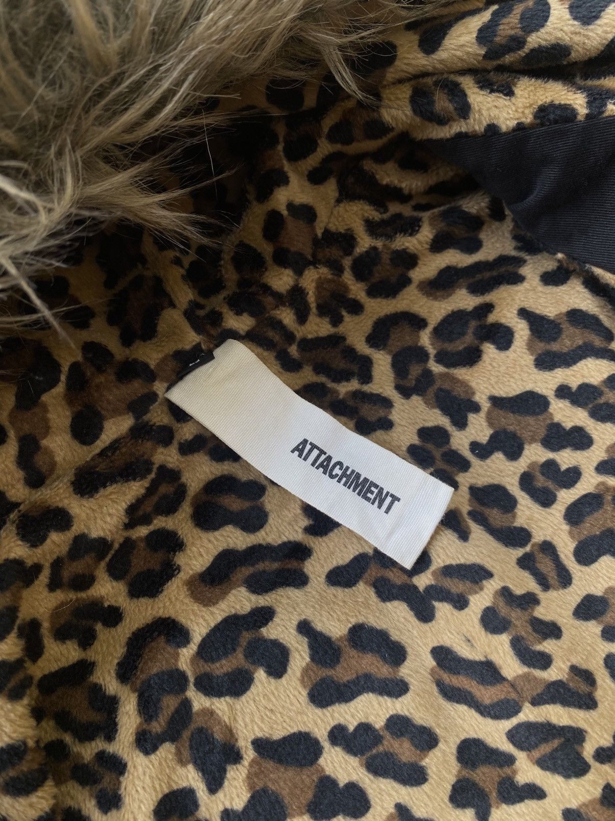 If Six Was Nine × Japanese Brand × Le Grande Bleu (L.G.B.) ATTACHMENT LEOPARD BLACK PUNK GOTHIC FUR JACKET Size US L / EU 52-54 / 3 - 5 Thumbnail