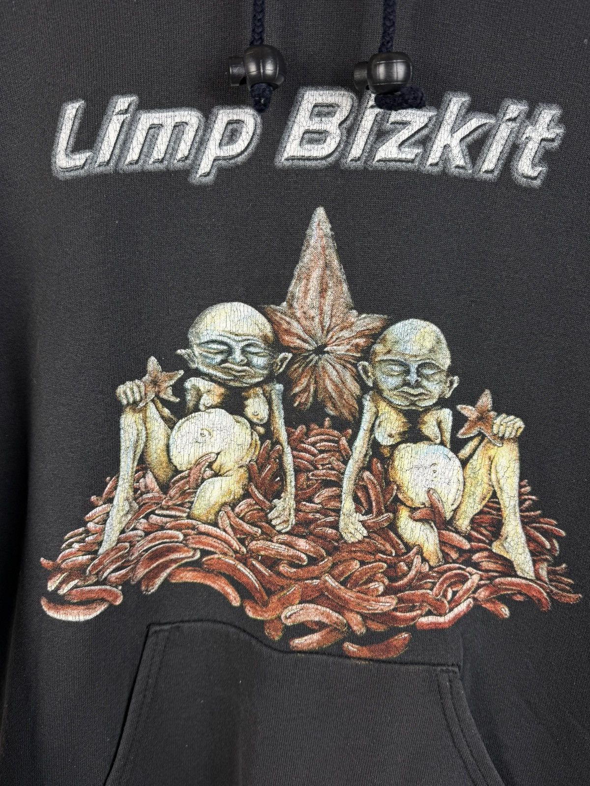 Band Tees Vintage Limp Bizkit Chocolate Starfish Nu Metal Band Hoodie Size US M / EU 48-50 / 2 - 2 Thumbnail