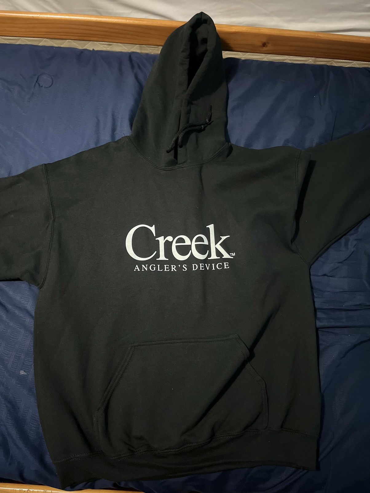 Blue In Green × Japanese Brand Creek Anglers device Black Hoodie 