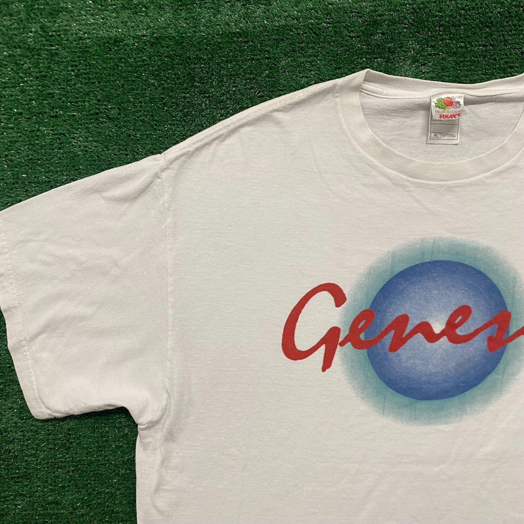 Band Tees Vintage Y2K Genesis Logo Baggy Essential Rock Band Tee Size US XL / EU 56 / 4 - 2 Thumbnail