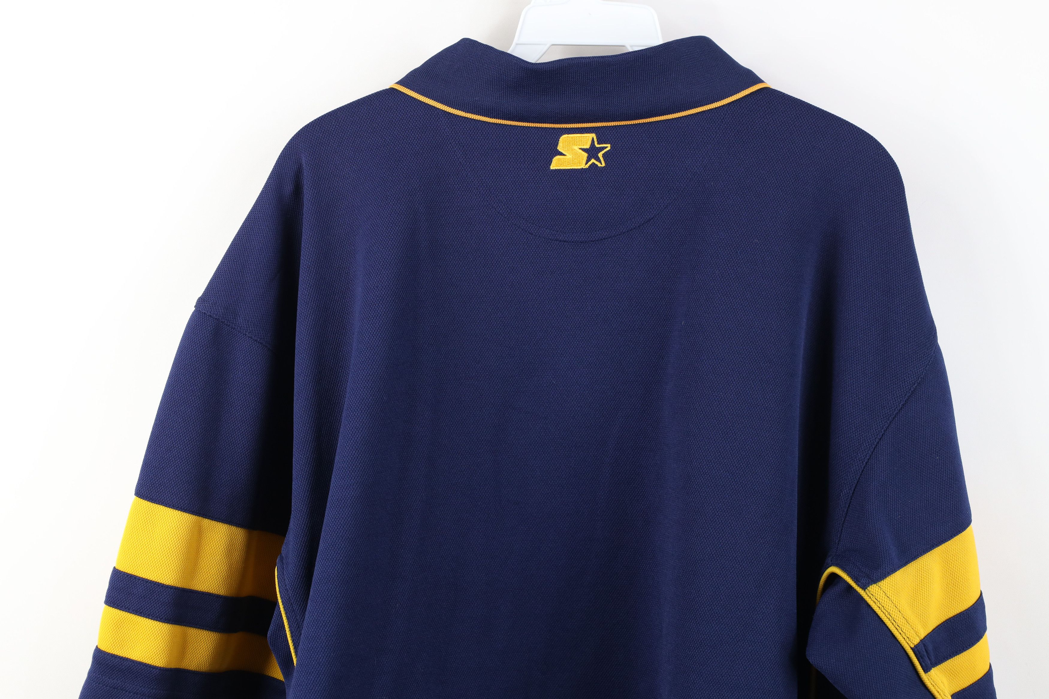 Starter Vintage 90s Starter University of Michigan Athletics Shirt Size US XL / EU 56 / 4 - 14 Thumbnail