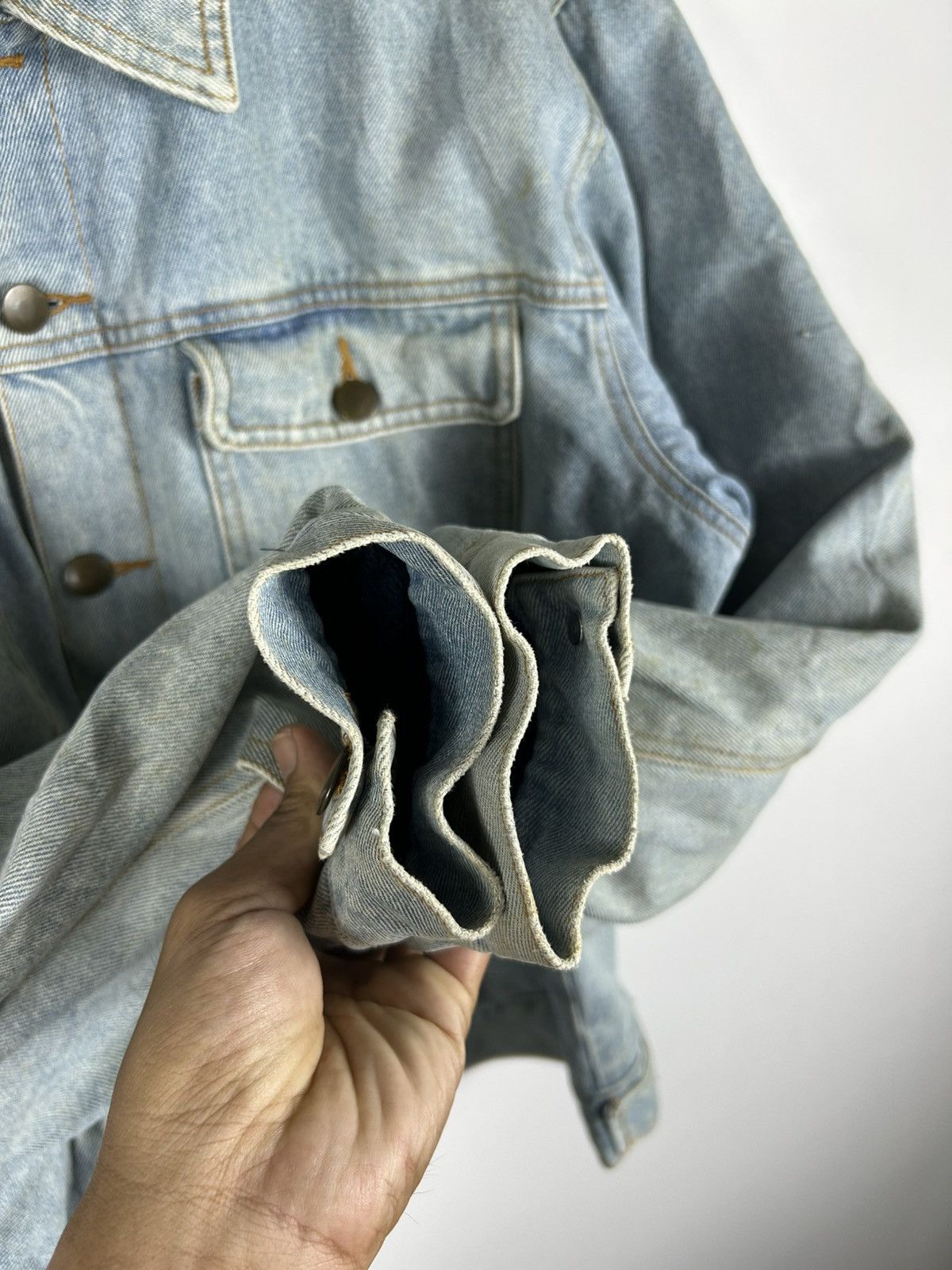 Japanese Brand × Vintage ⚡️Vintage Denim Button Chore Jacket Size US L / EU 52-54 / 3 - 7 Thumbnail