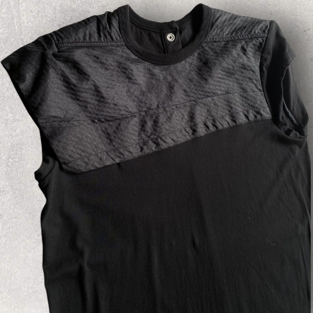 Rick Owens SS18 Dirt Cut And Sew Top Size US M / EU 48-50 / 2 - 2 Thumbnail