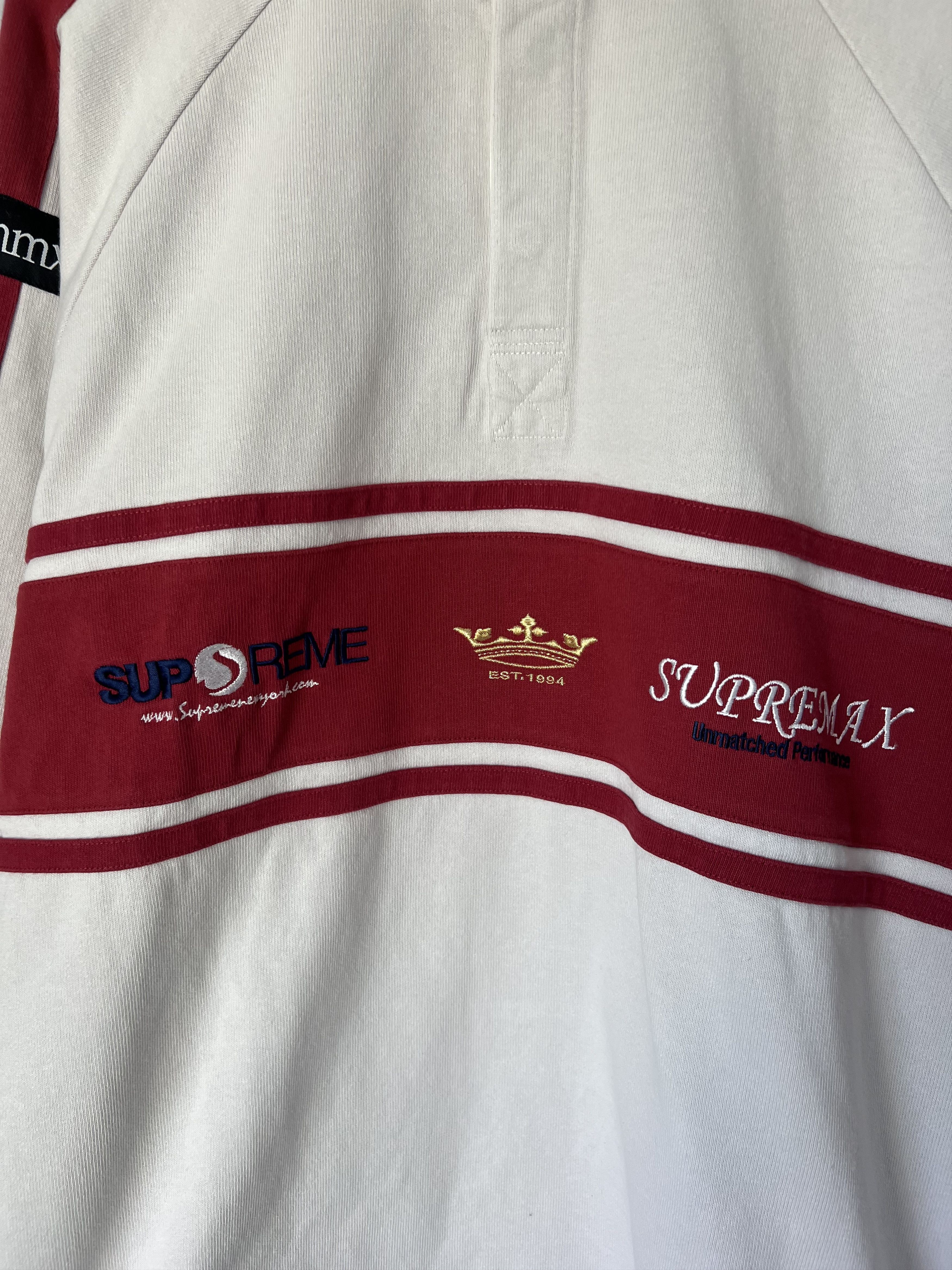 Supreme Supreme Chest Stripe Rugby in Stone Size US L / EU 52-54 / 3 - 3 Thumbnail