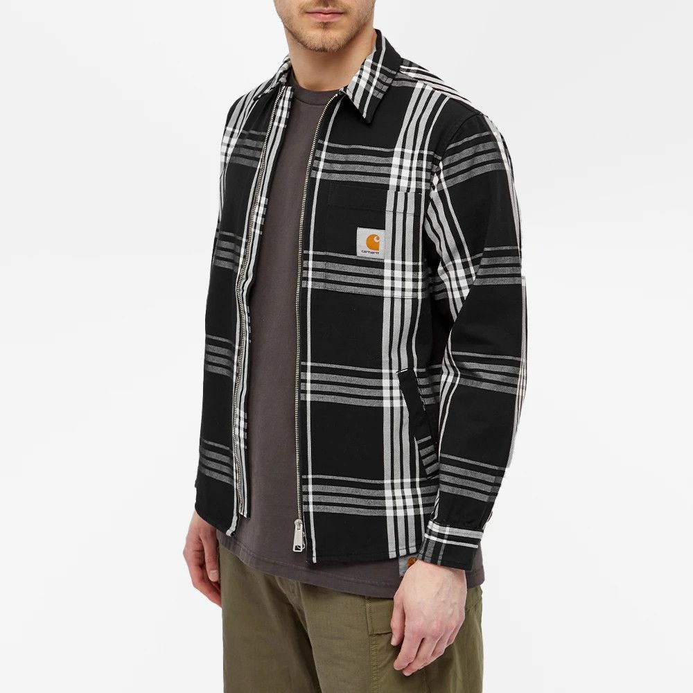 Carhartt CARHARTT WIP Cahill Shirt Jacket Zip Overshirt Coat Plaid Size US M / EU 48-50 / 2 - 2 Thumbnail