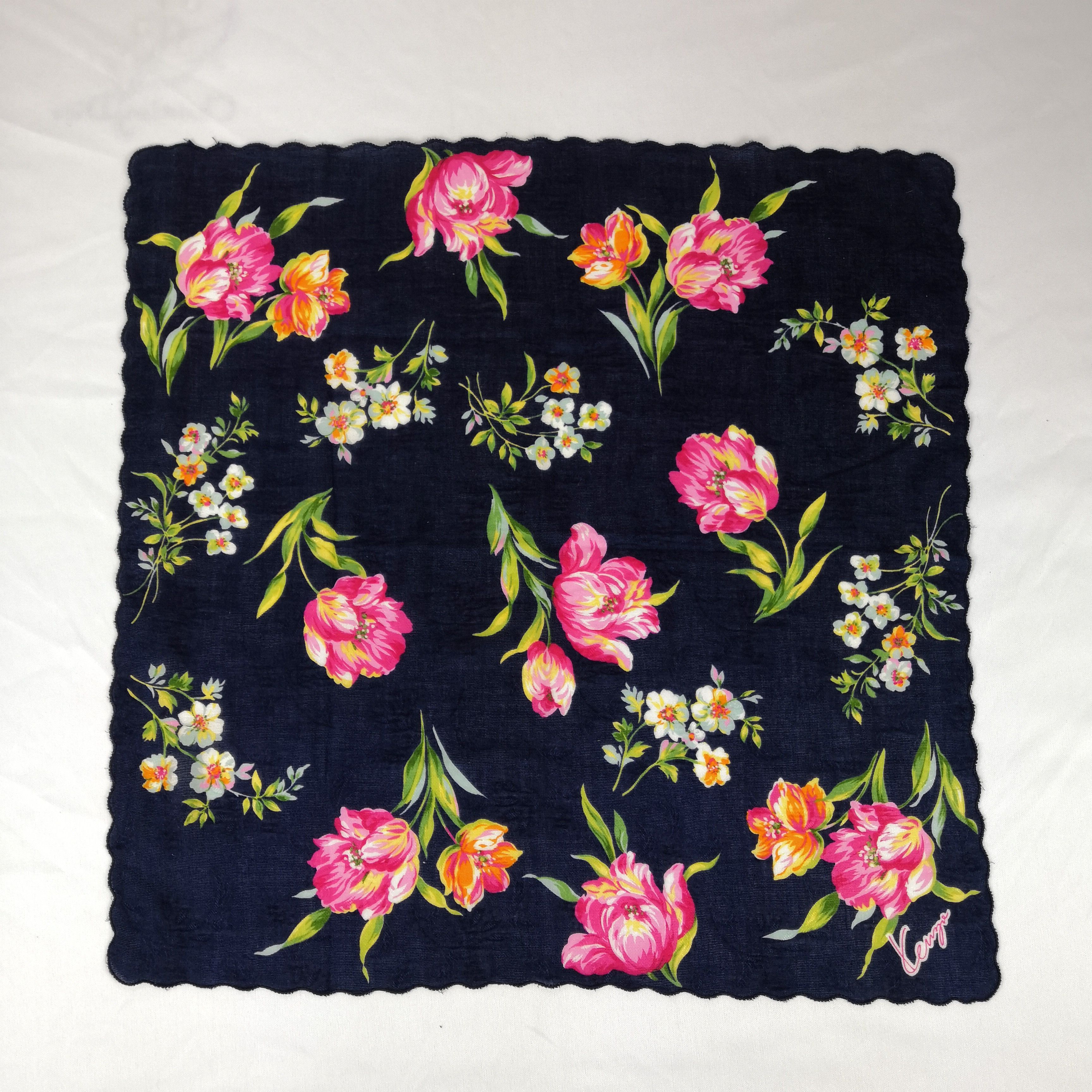 Kenzo Vintage Kenzo Bandana Handkerchief Neckerchief Size ONE SIZE - 2 Thumbnail