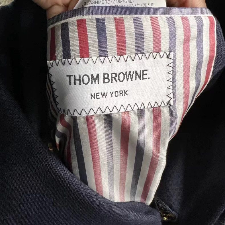 Thom Browne Thom browne The latest blue stitching material striped pat Size US XXL / EU 58 / 5 - 6 Thumbnail