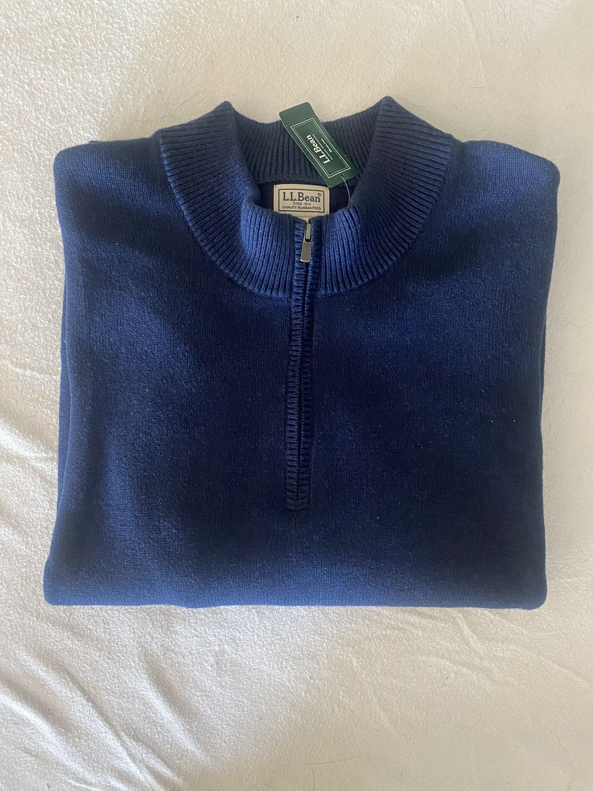 L.L. Bean L. L Bean Quarterzip Sweater w/ Front Pocket Size US XXL / EU 58 / 5 - 3 Thumbnail