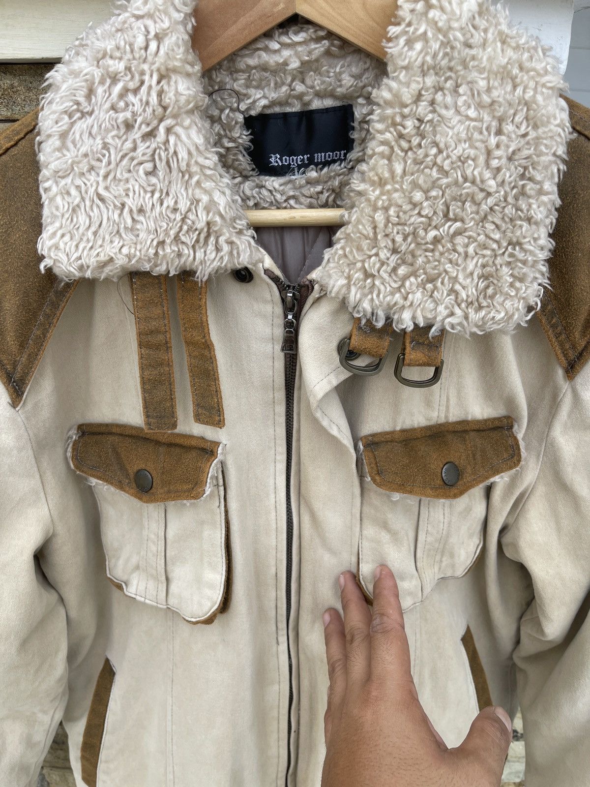 Marc Jacobs Last Drop🔥Rare🔥Marc Jacob Sherpa Leather Jacket Size US L / EU 52-54 / 3 - 7 Thumbnail