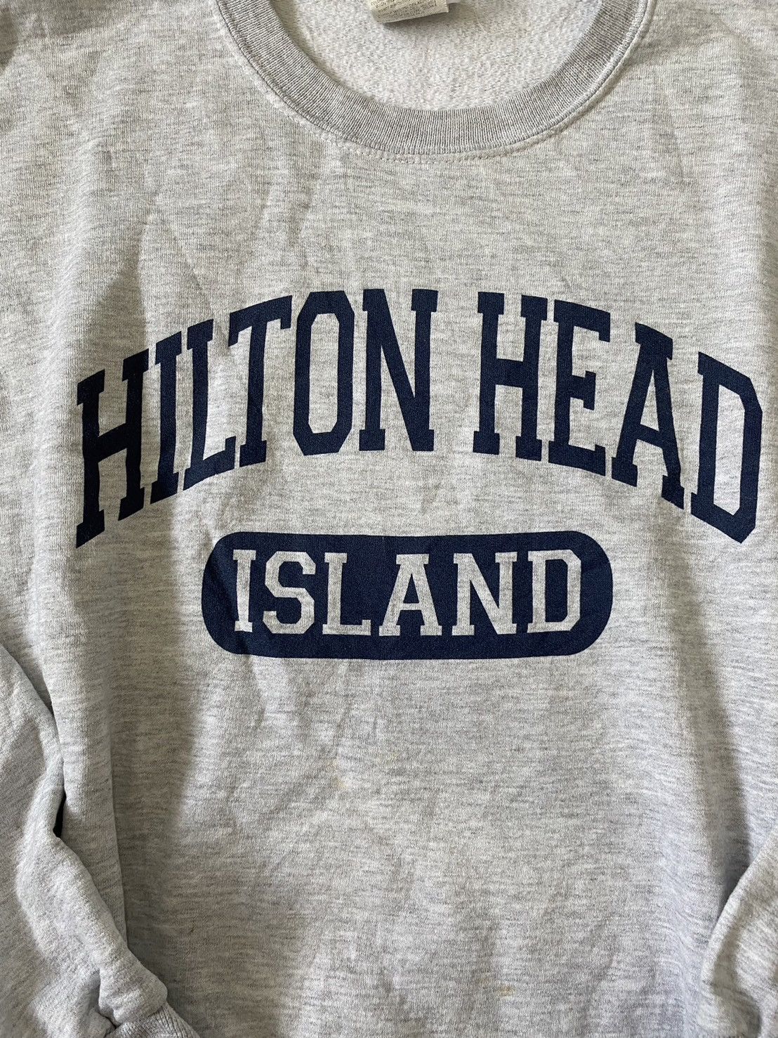 Vintage Vintage hilton head island Sweatshirt Size US XL / EU 56 / 4 - 2 Thumbnail