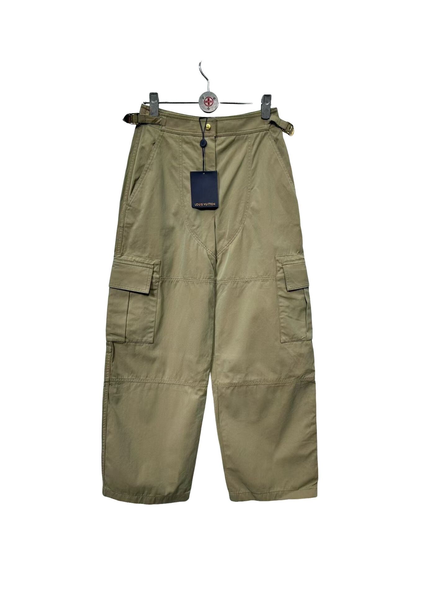 Louis Vuitton Louis Vuitton Khaki Buckle Cargo Pants 34 Size 25" / US 0 / IT 36 - 1 Thumbnail