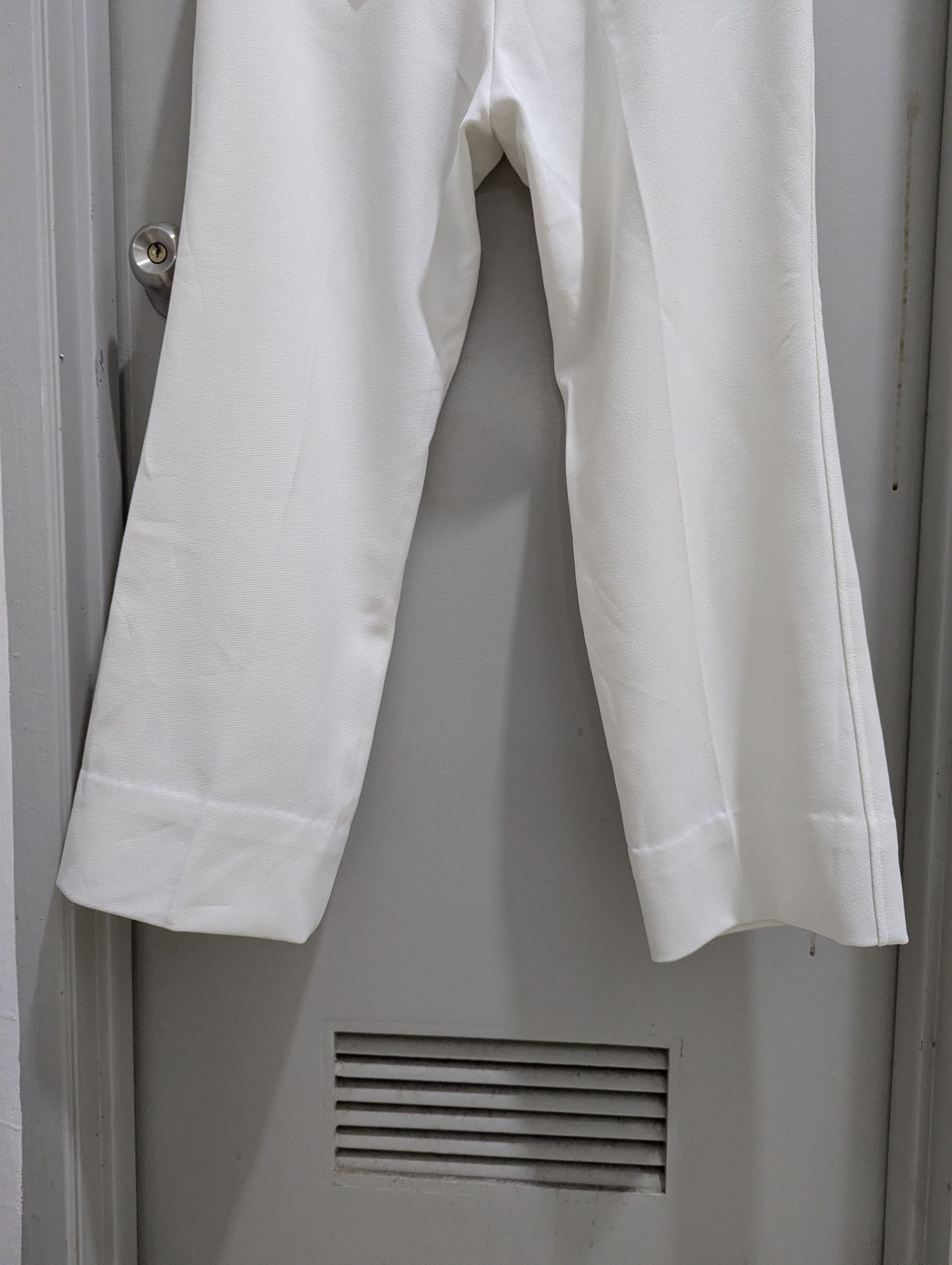 Other Vintage White pants sta-prest style Size 32" / US 10 / IT 46 - 6 Thumbnail