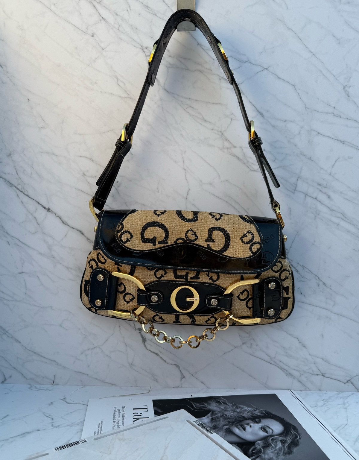 Guess Guess wicker vintage bag Size ONE SIZE - 2 Thumbnail