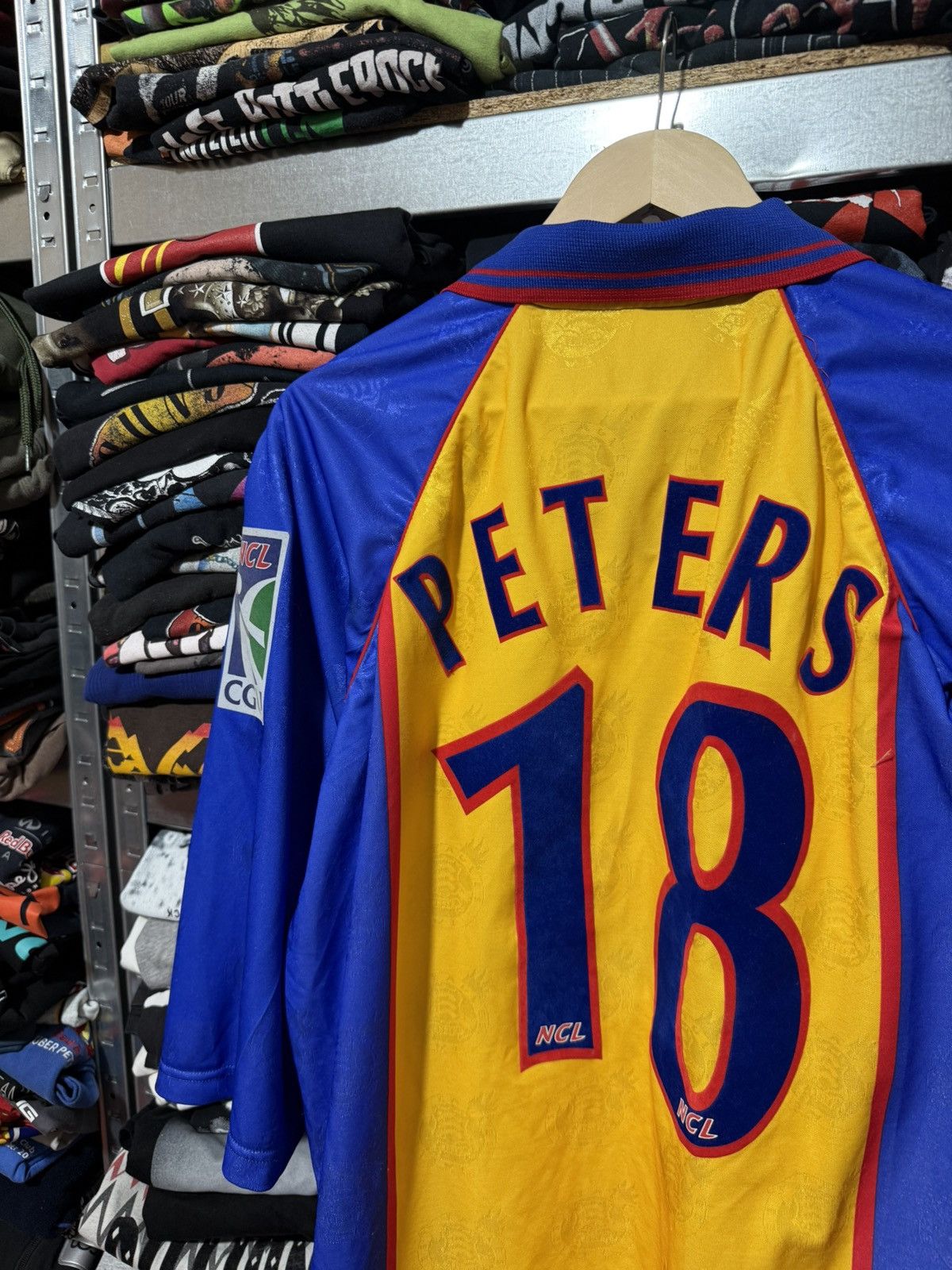 Vintage Vintage Essex Eagles Petters #18 Match Worn Cricket Jersey Size US XL / EU 56 / 4 - 3 Thumbnail