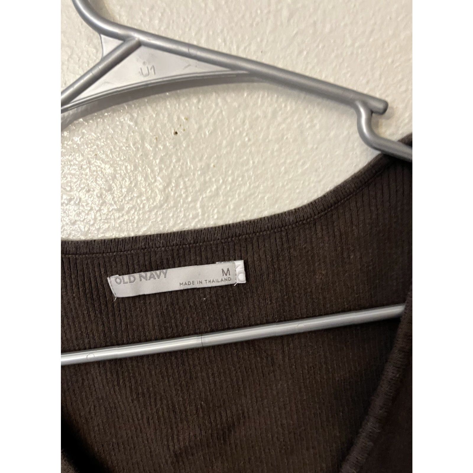 Old Navy Old Navy Tank Top Brown Cotton M Scoop Neck Women Size M / US 6-8 / IT 42-44 - 3 Thumbnail
