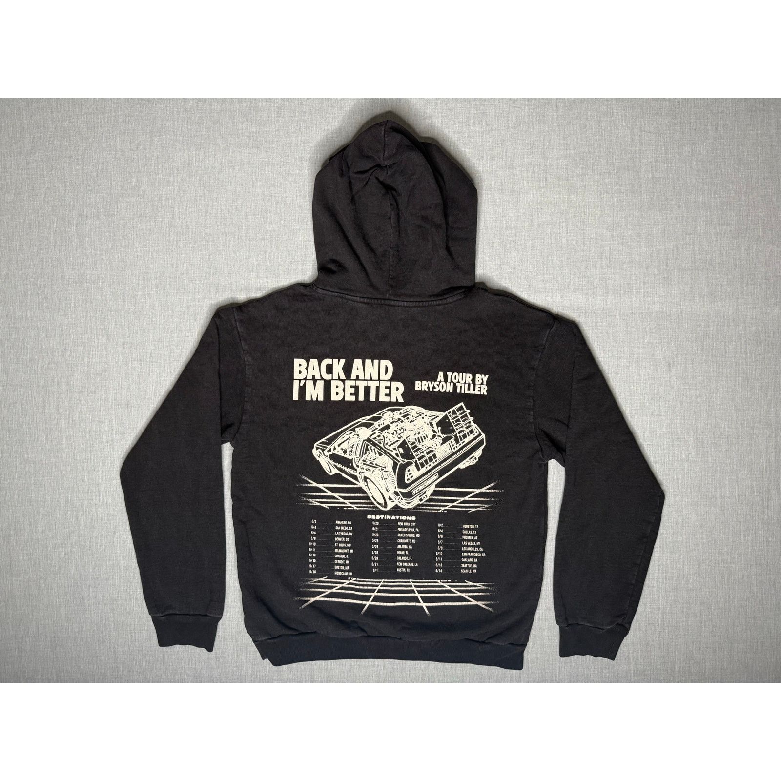 Bryson Tiller Bryson Tiller Back And I'm Better Pullover Tour Hoodie M Size US M / EU 48-50 / 2 - 2 Thumbnail