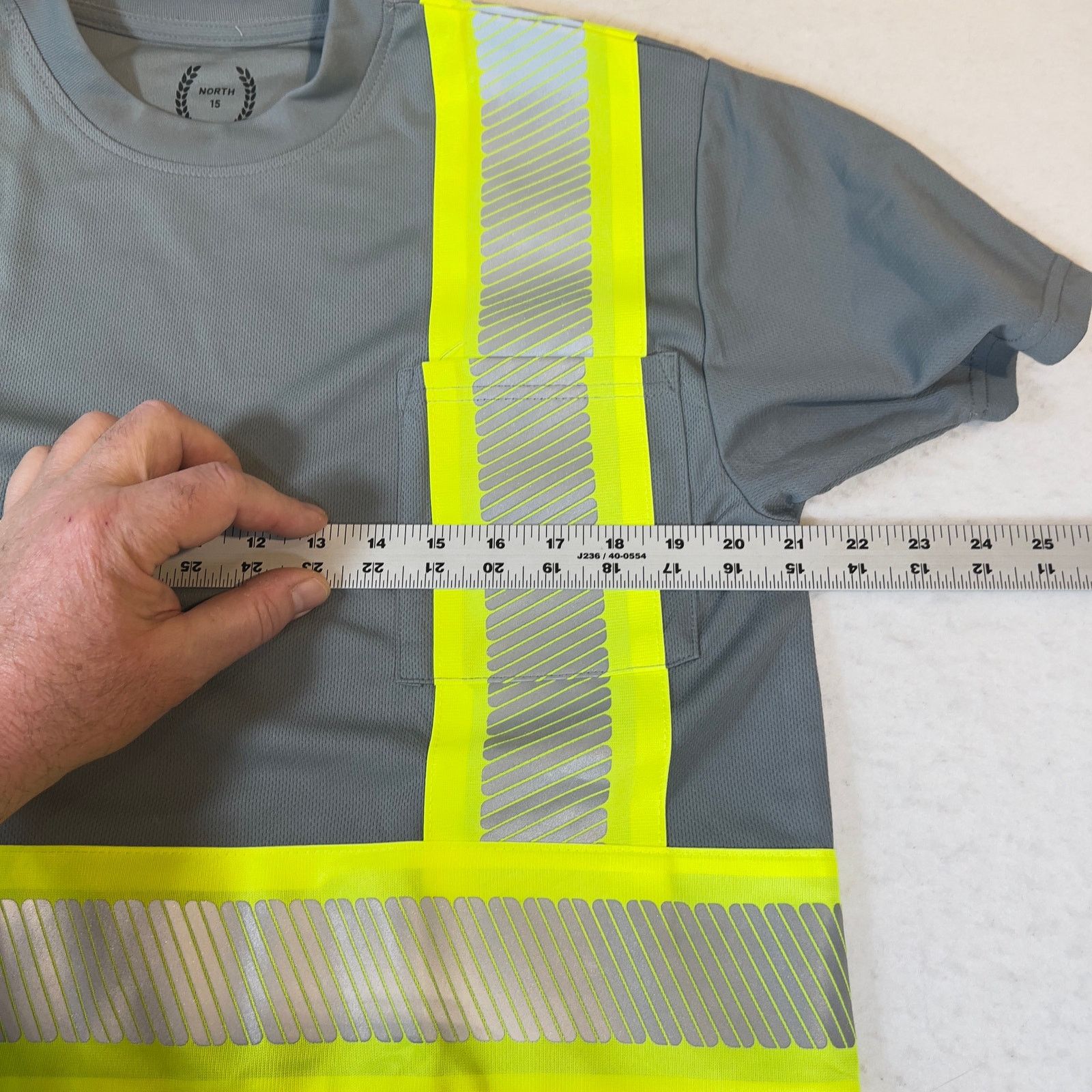 Other North 15 Hi Visibility Safety Shirt Men Med Moisture Wicking Size US M / EU 48-50 / 2 - 7 Thumbnail