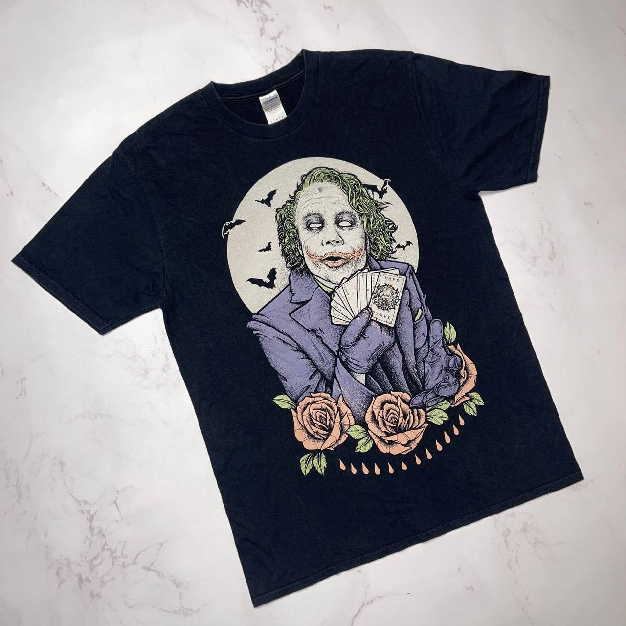 Marvel Comics DC Comics × Vintage Joker The Dark Knight Vintage T-Shirt L Size US L / EU 52-54 / 3 - 2 Thumbnail