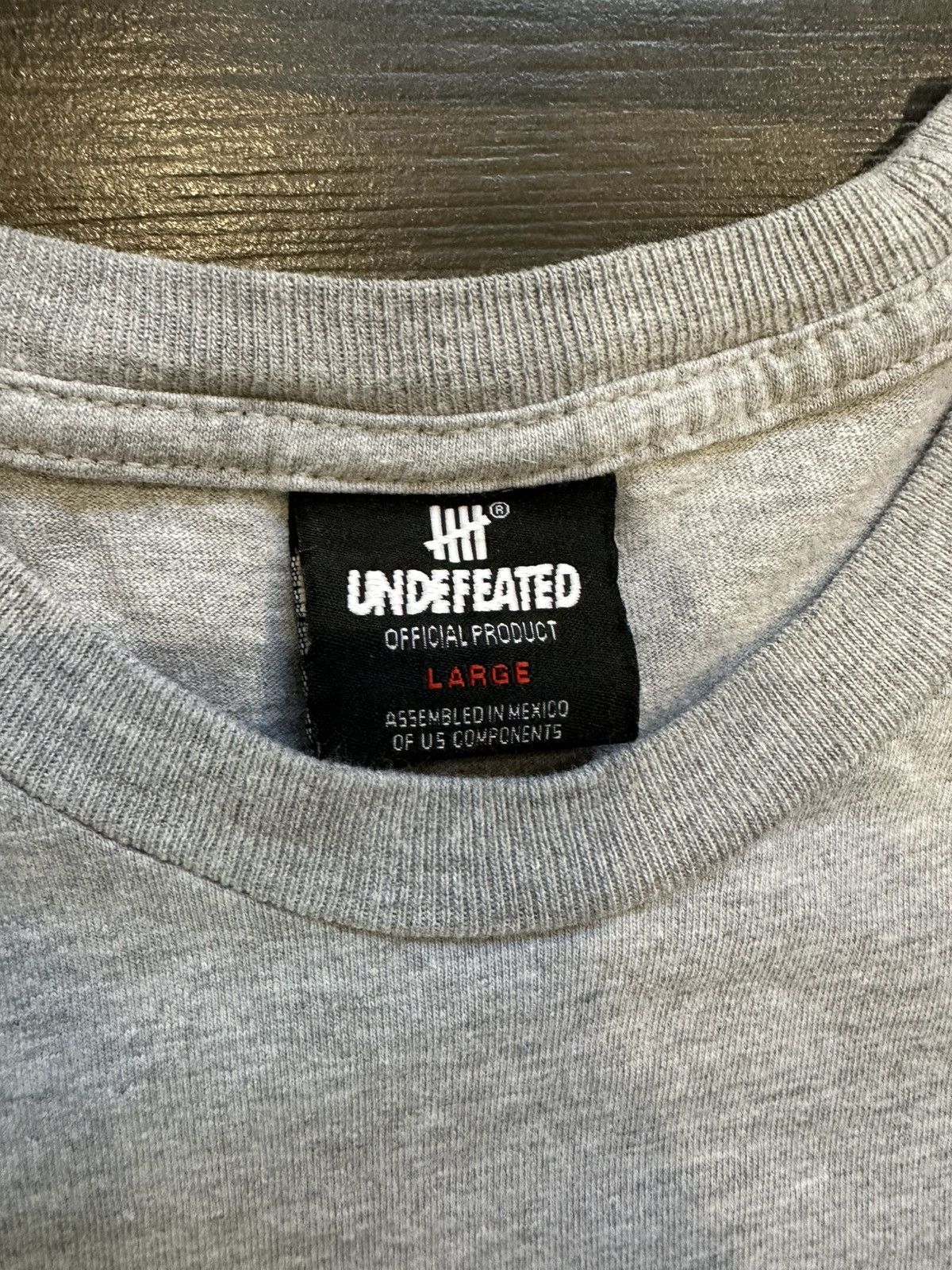 Undefeated × Vintage Vintage Undefeated Y2K shirt Size US L / EU 52-54 / 3 - 4 Thumbnail