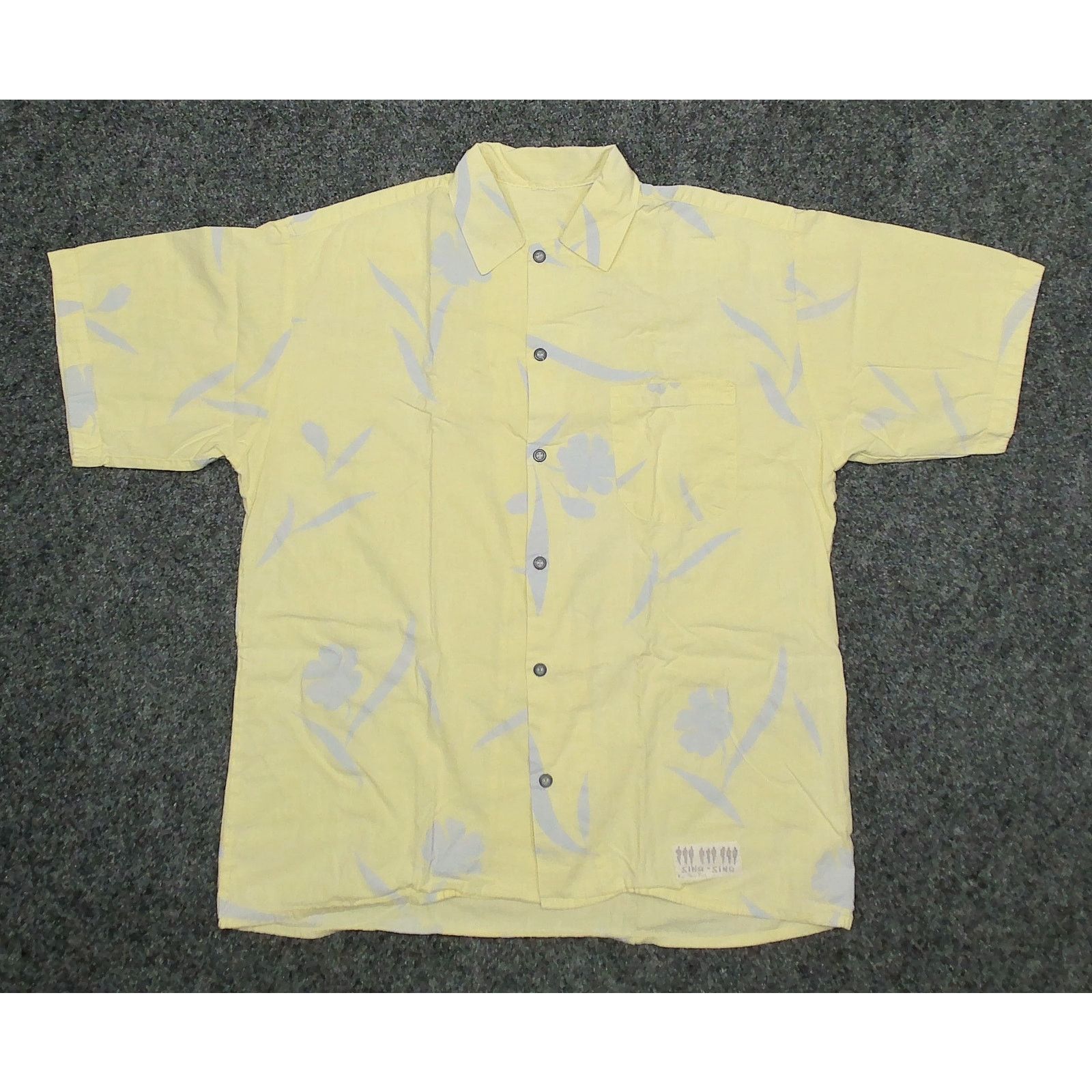 Vintage Sing Sing Ibiza - Vintage 90s Boxy Floral Camp Shirt (XXL) Size US XXL / EU 58 / 5 - 3 Thumbnail