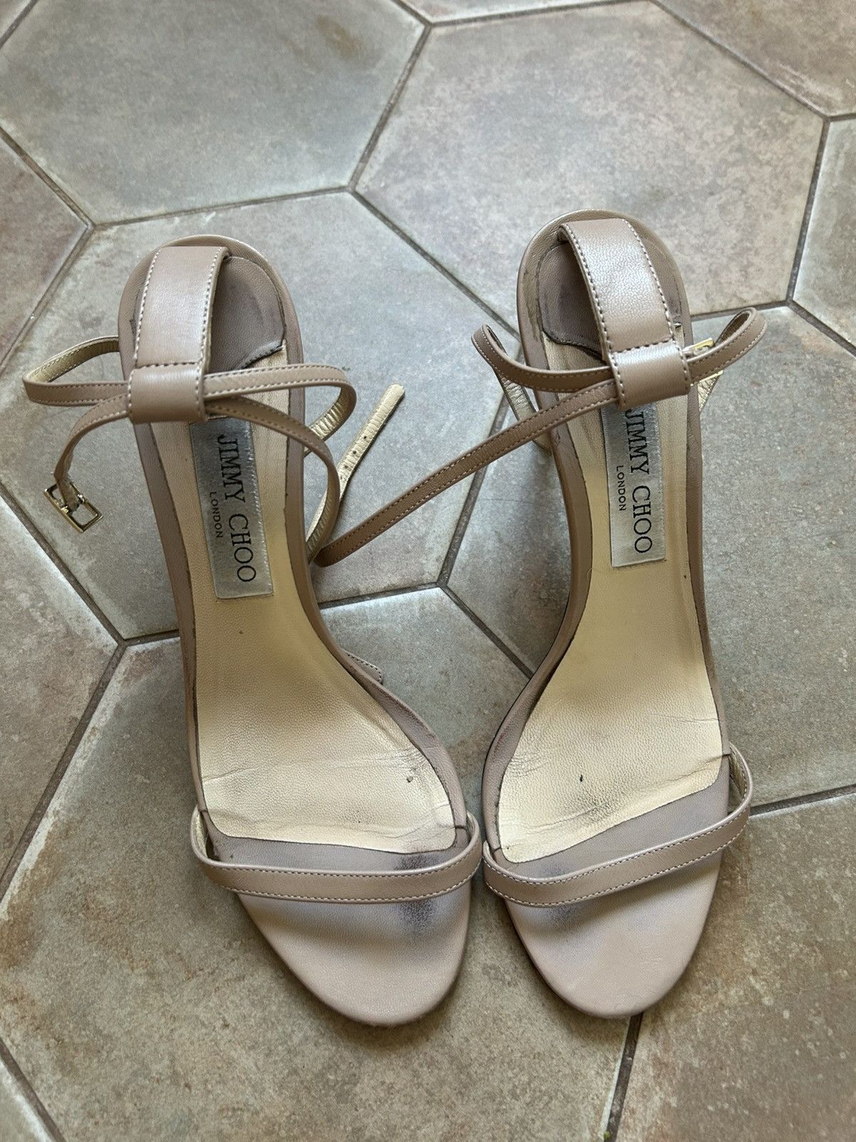 Jimmy Choo Jimmy Choo High Heels Sneak Skin Luxury Size US 9.5 / IT 39.5 - 6 Thumbnail