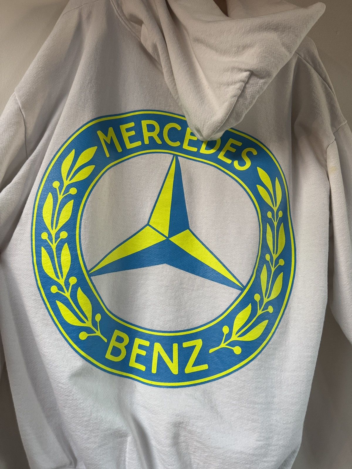 AWGE × Mercedes-Benz AWGE x Mercedes Benz White Hoodie XL Size US XL / EU 56 / 4 - 5 Thumbnail