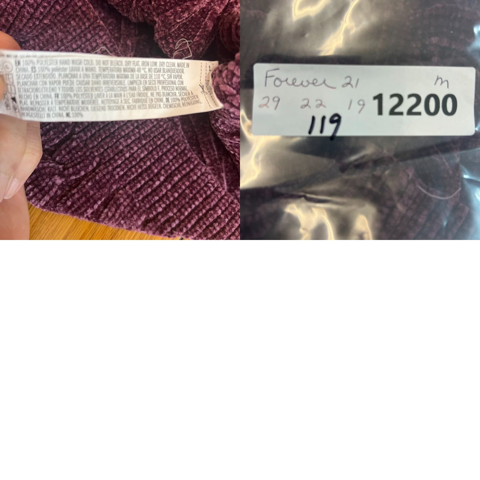 Forever 21 Forever 21 Super Soft Cropped Sweater Womens M Purple Size M / US 6-8 / IT 42-44 - 8 Thumbnail