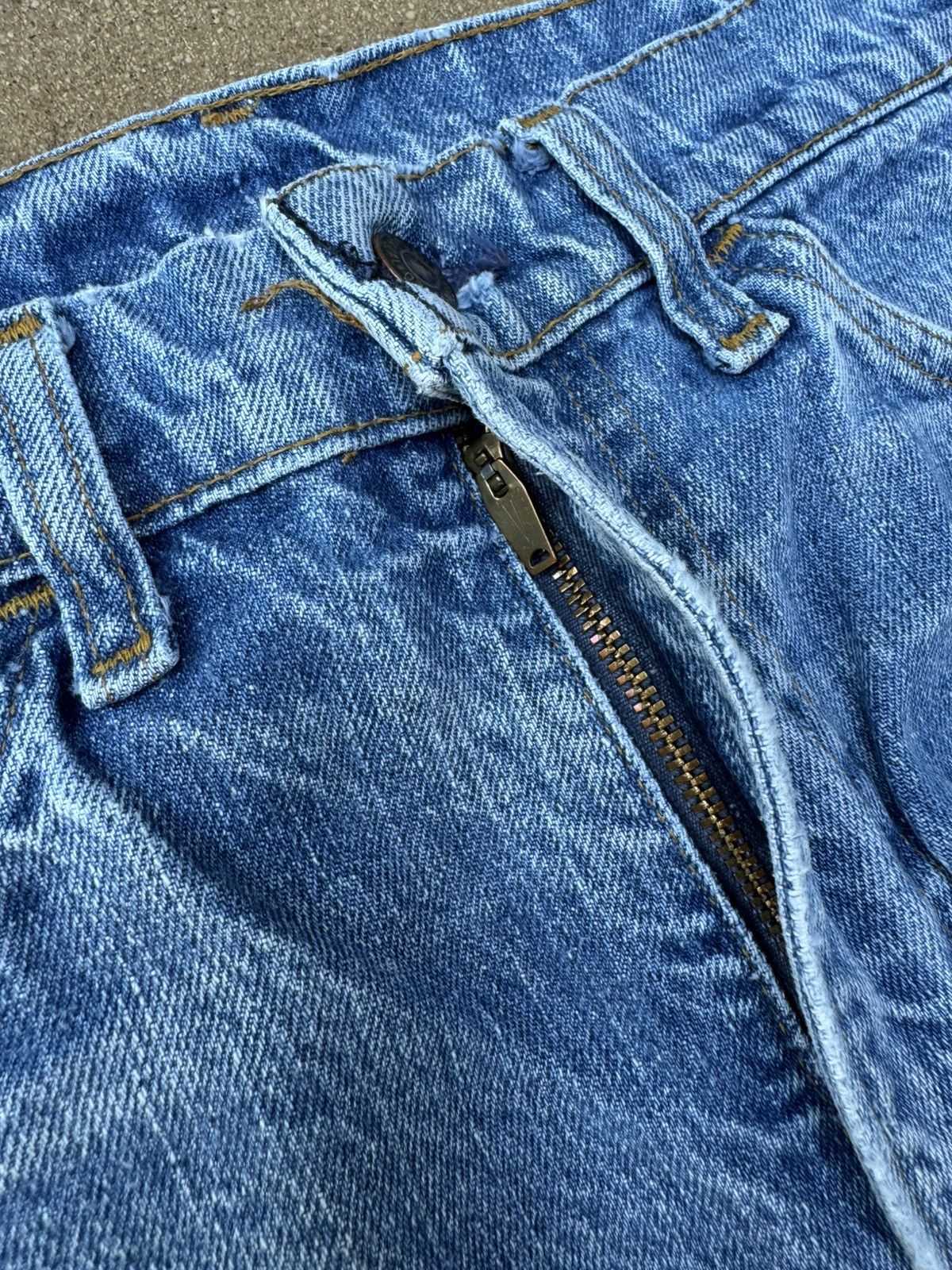 Levi's Vtg 70’s Levi’s 646 Orange Tab Bellbottom Flare Jeans 30x28 Size US 30 / EU 46 - 5 Thumbnail
