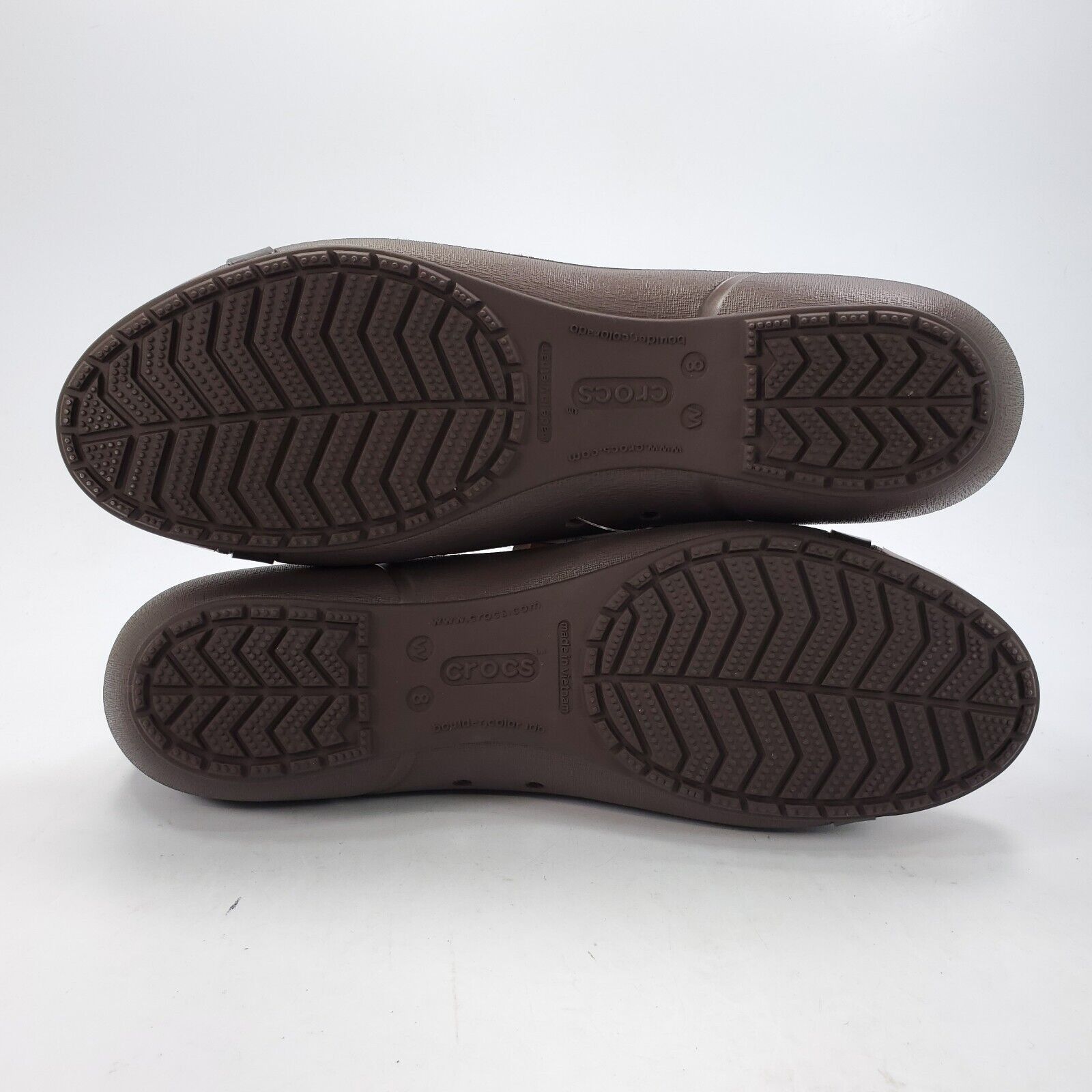 Crocs Crocs Round Toe Rubber Comfort Ballet Flat Womens Size 8 Size US 8 / IT 38 - 7 Thumbnail