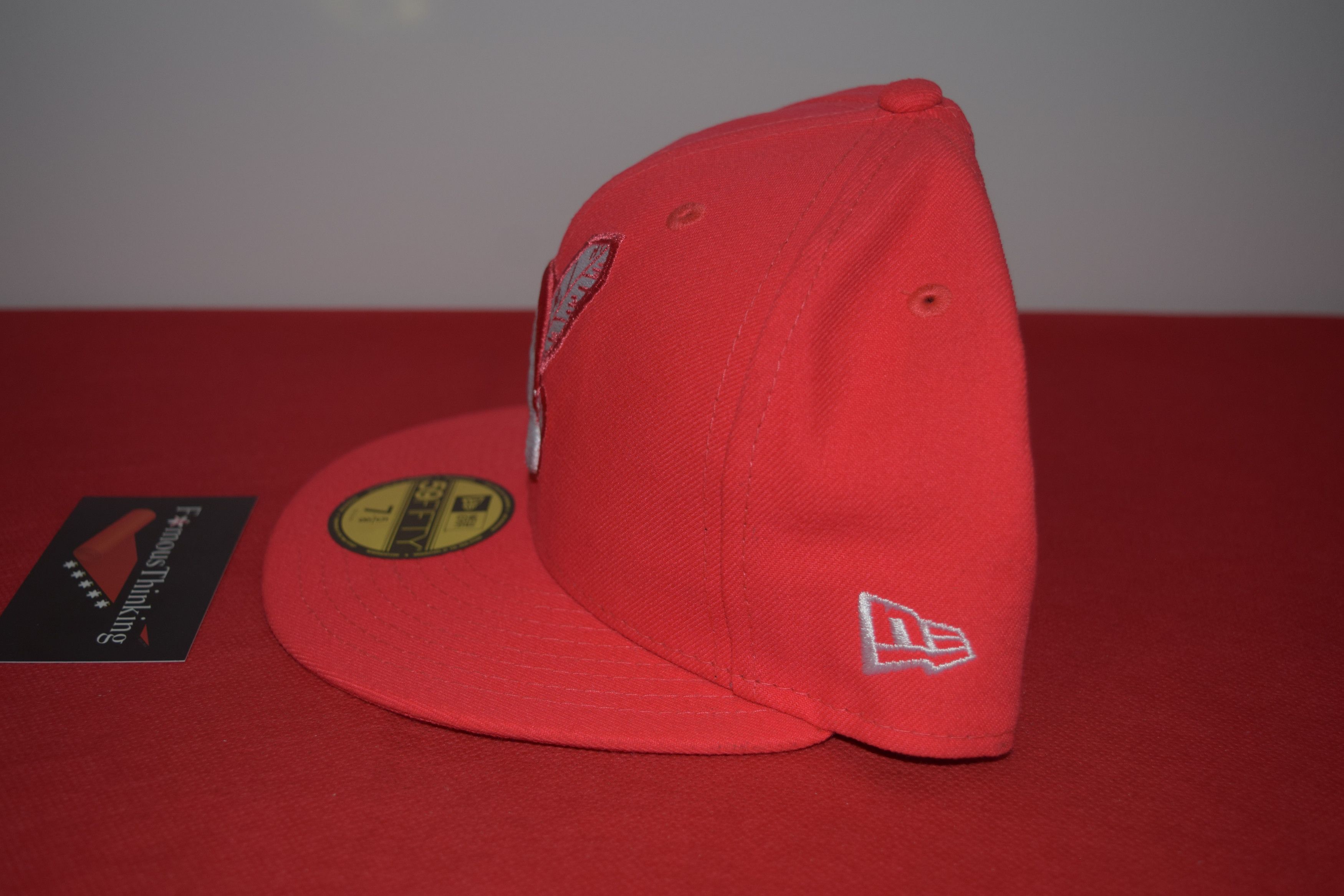 New Era New Era Cleveland Indians Chief Wahoo Fitted Hat Size ONE SIZE - 3 Thumbnail
