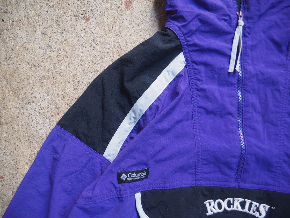 Columbia Columbia Colorado Rockies MLB quarter-zip anorak windbreaker Size US M / EU 48-50 / 2 - 2 Thumbnail