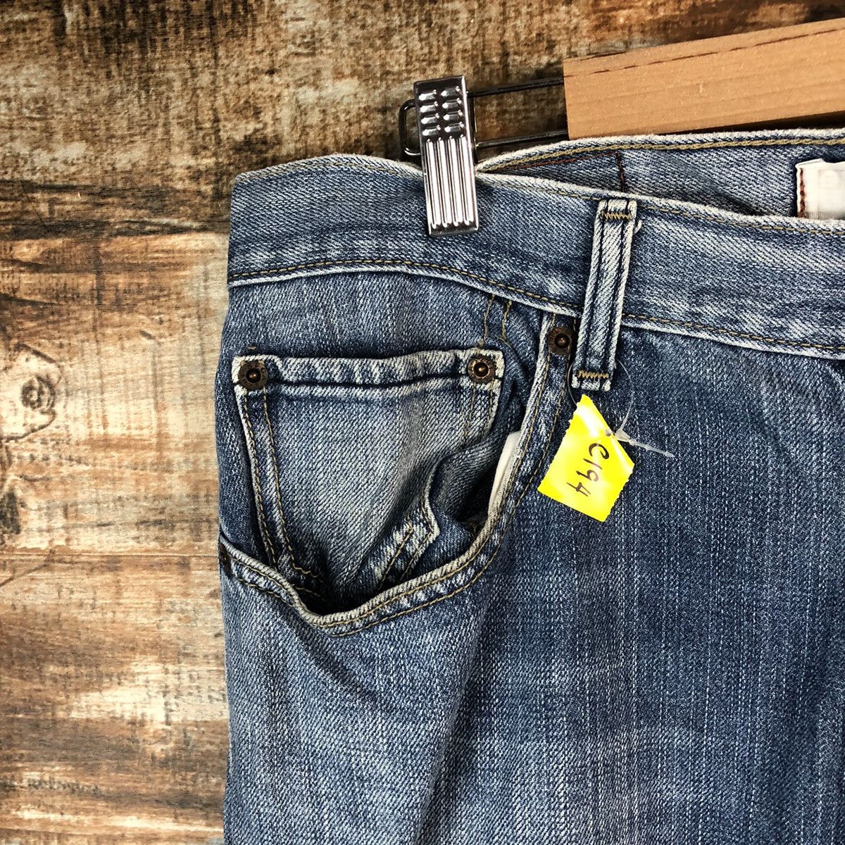 Levi's DL Levis Blue Denim Pants #C194 Size US 33 - 7 Thumbnail