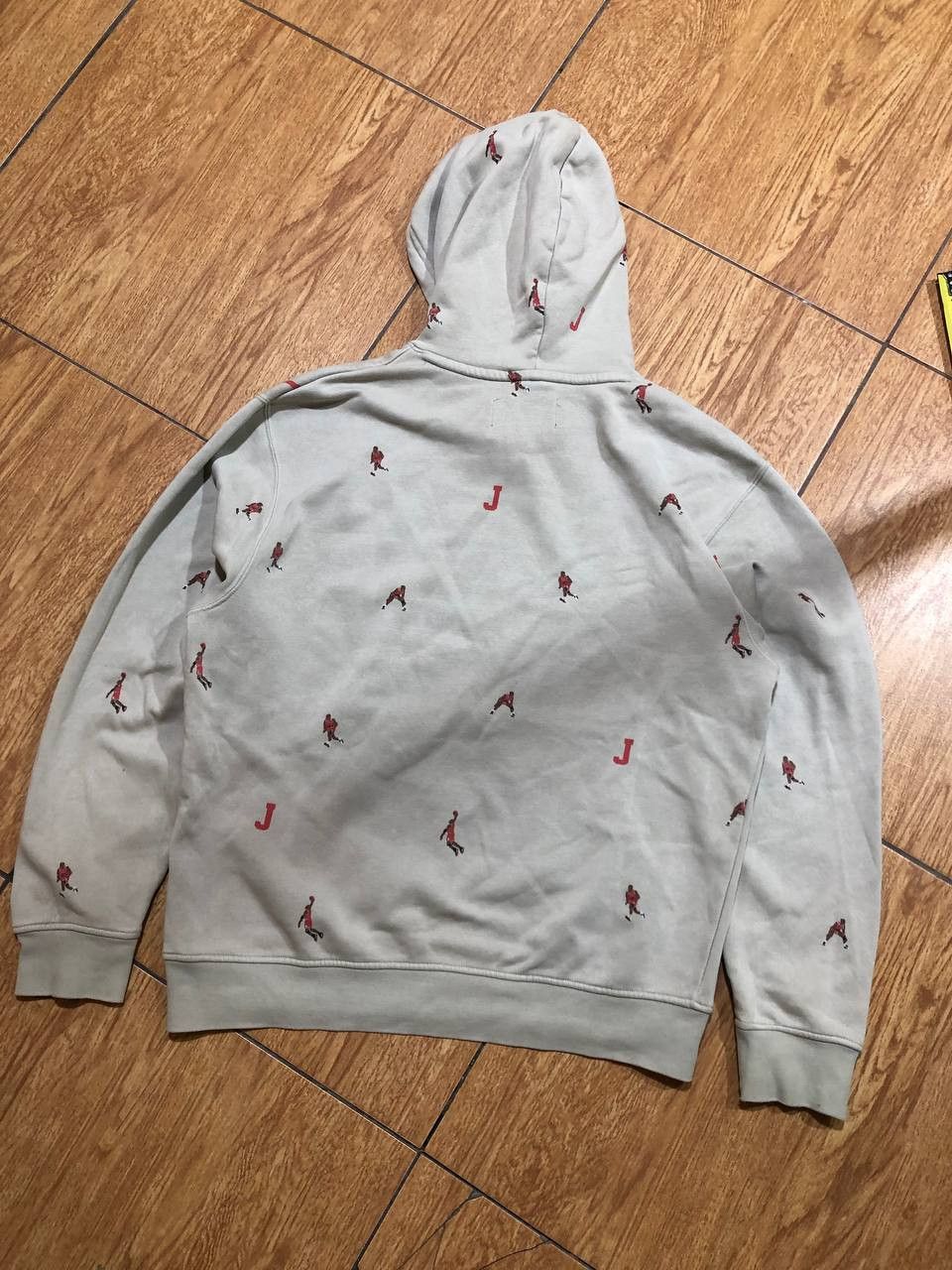 Jordan Brand Air Jordan Retro All Over Hoodie Sweatshirt Jumpman Pullover Size US S / EU 44-46 / 1 - 8 Thumbnail