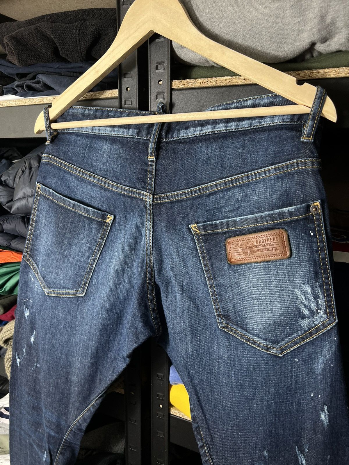 Dsquared2 Dsquared2 Sexy Twist Jeans Distressed Denim Y2K Italy Size US 32 / EU 48 - 11 Thumbnail