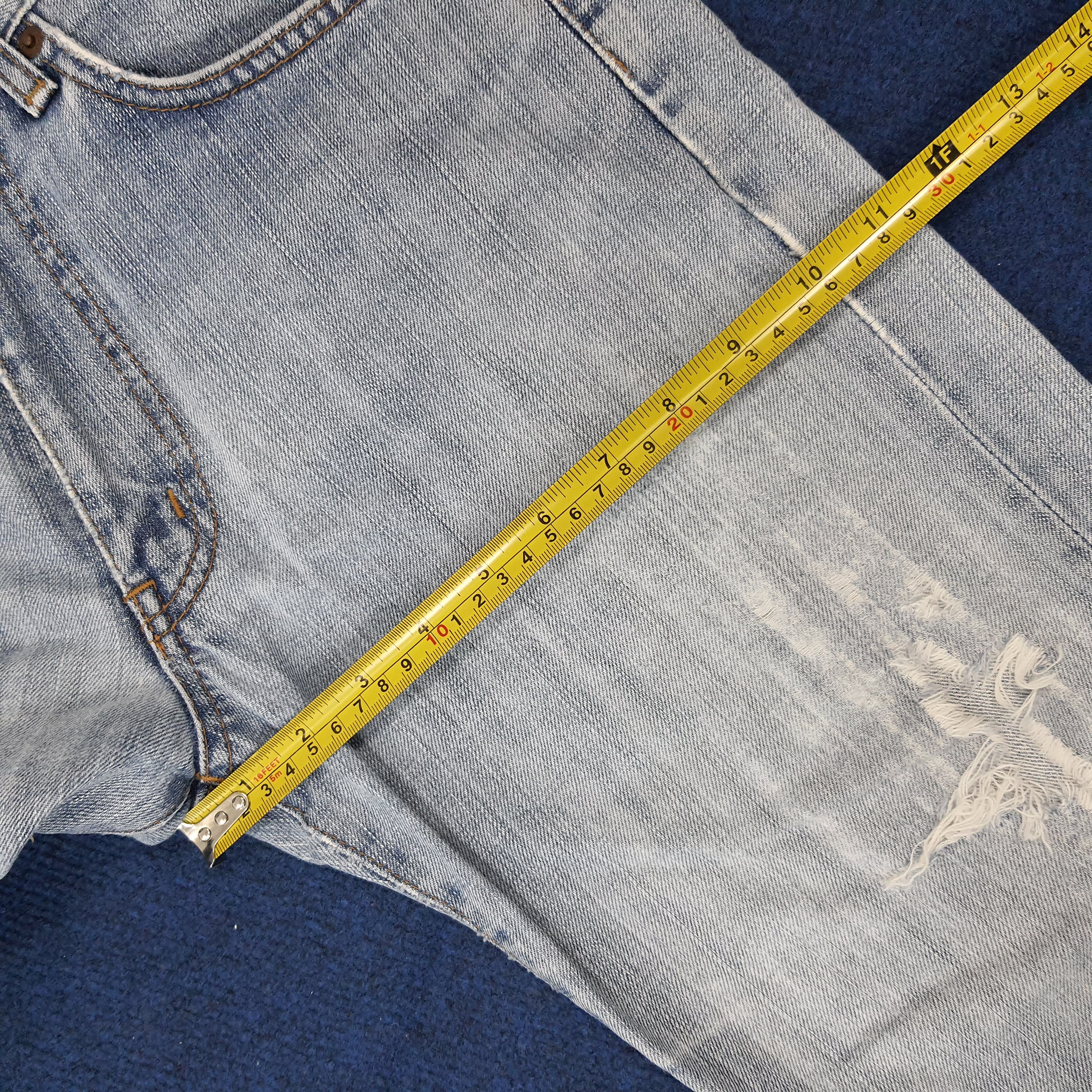 Edwin Vintage Edwin 503 Distressed Style Denim C272N24 Size US 29 - 16 Thumbnail