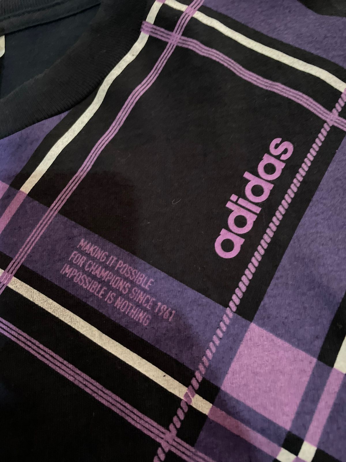 Adidas Vintage Adidas Longsleeve T-shirt Made in Canada Rare Size US XL / EU 56 / 4 - 3 Thumbnail