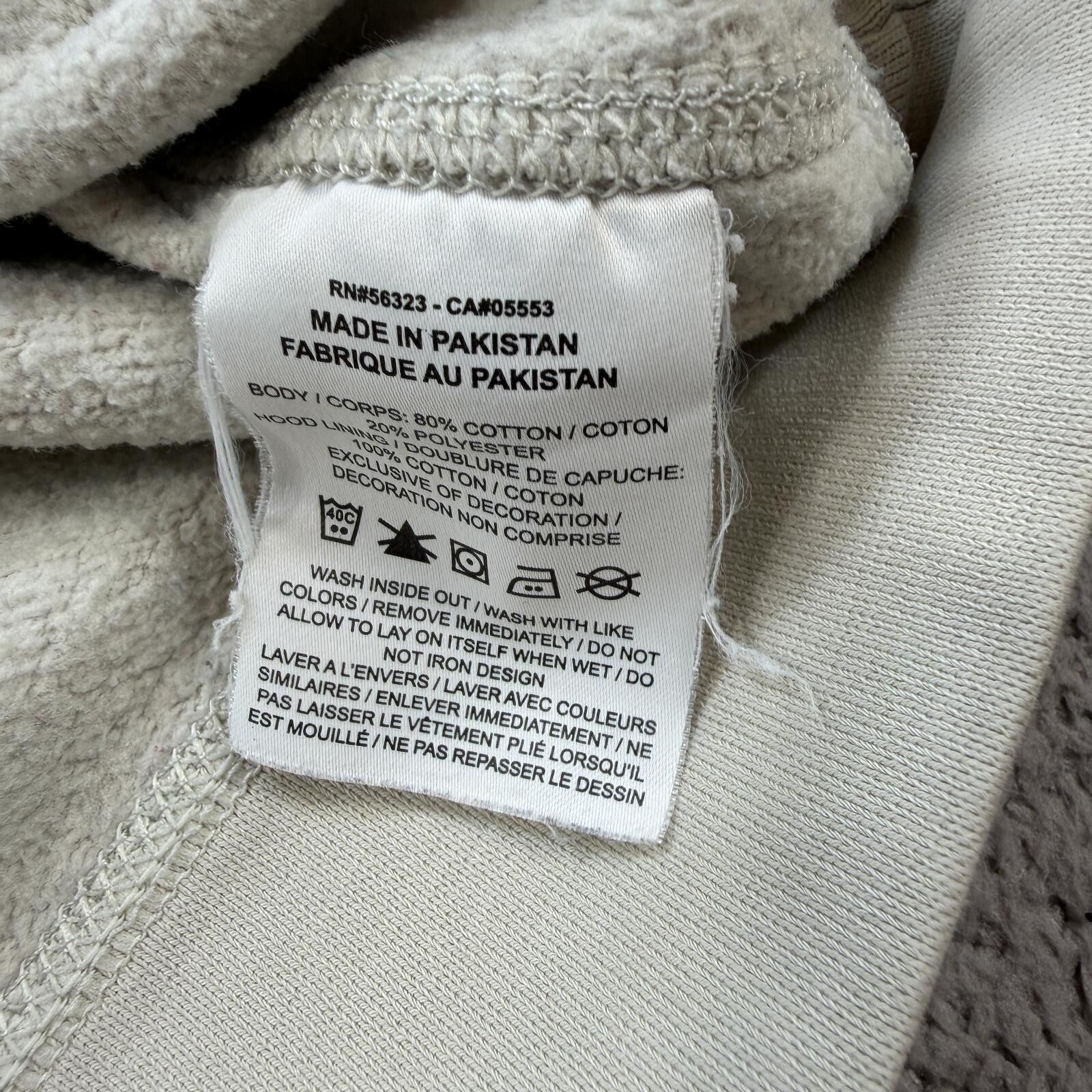 Nike Nike Mini Swoosh Hoodie Beige Pullover Sweatshirt Mens S Size US S / EU 44-46 / 1 - 5 Thumbnail