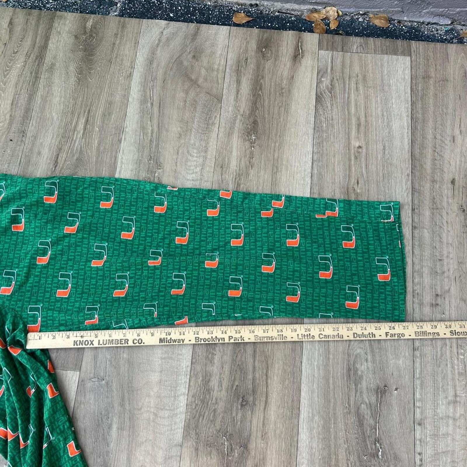 Other Vintage 90’s UM University of Miami Baggy Sweatpants size M Size US 32 / EU 48 - 6 Thumbnail