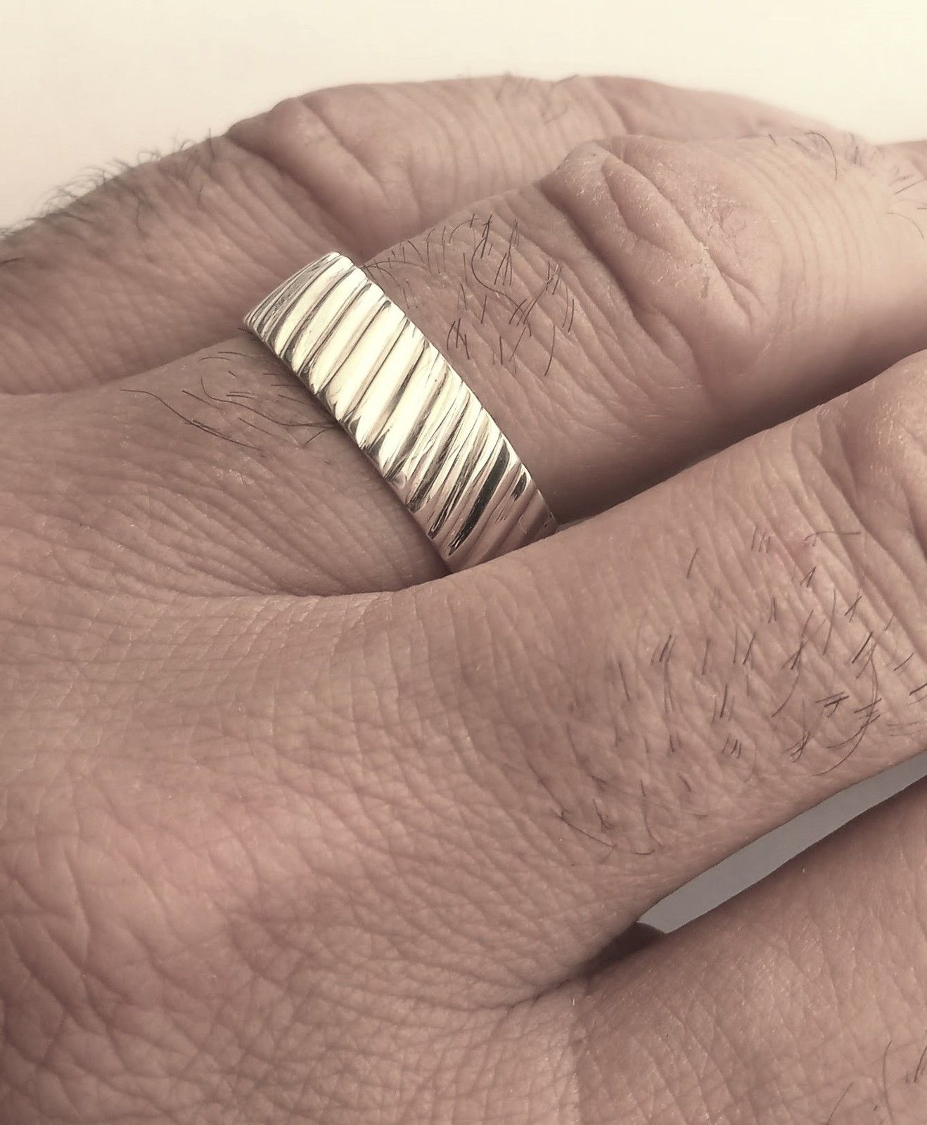 Other Men's silver band ring sizes 9 to 13 Size ONE SIZE - 1 Thumbnail
