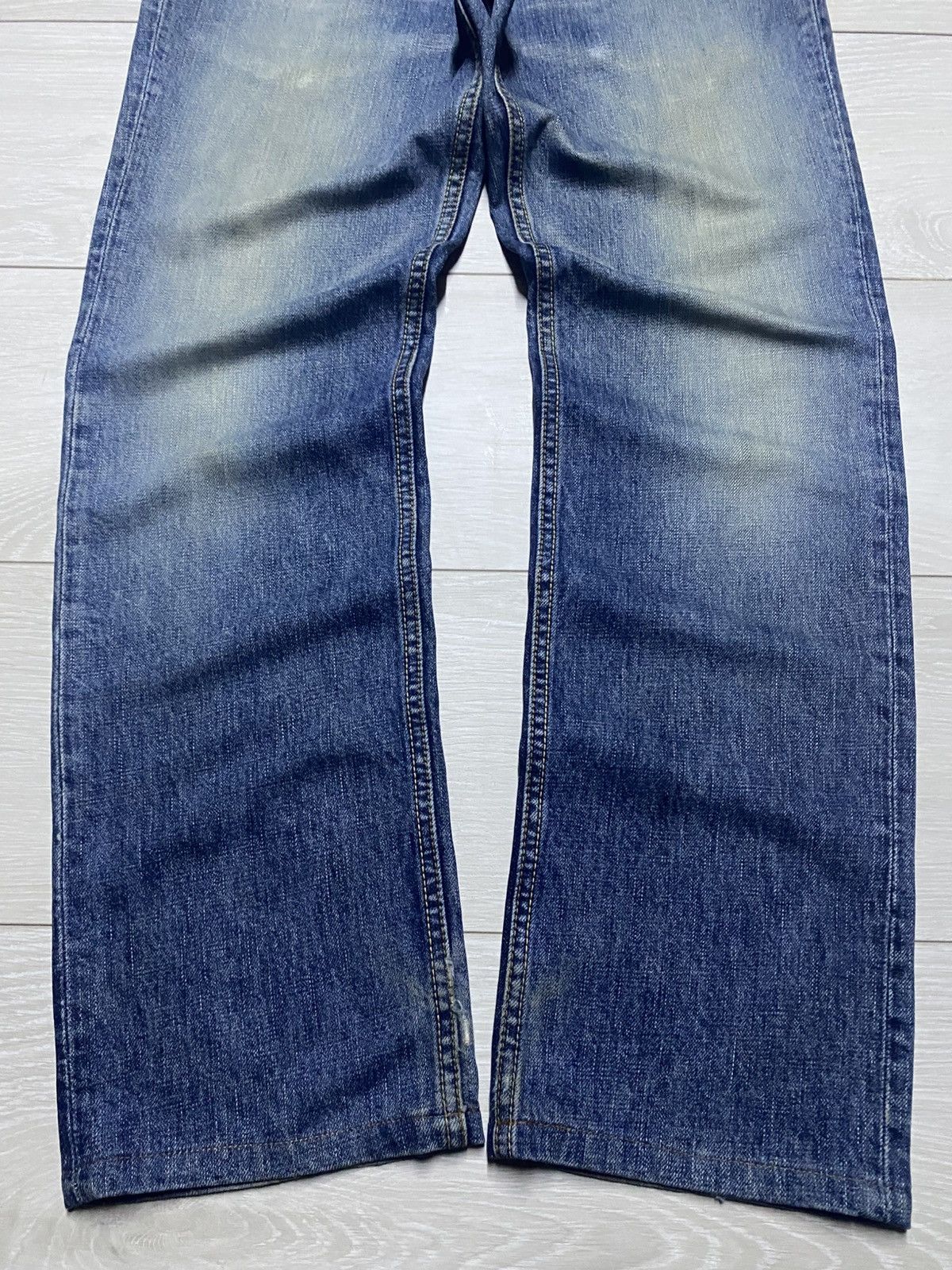 PPFM × The Smiths Vintage Perfomance Ppfm Custom Distressed Jeans Size US 32 / EU 48 - 5 Thumbnail