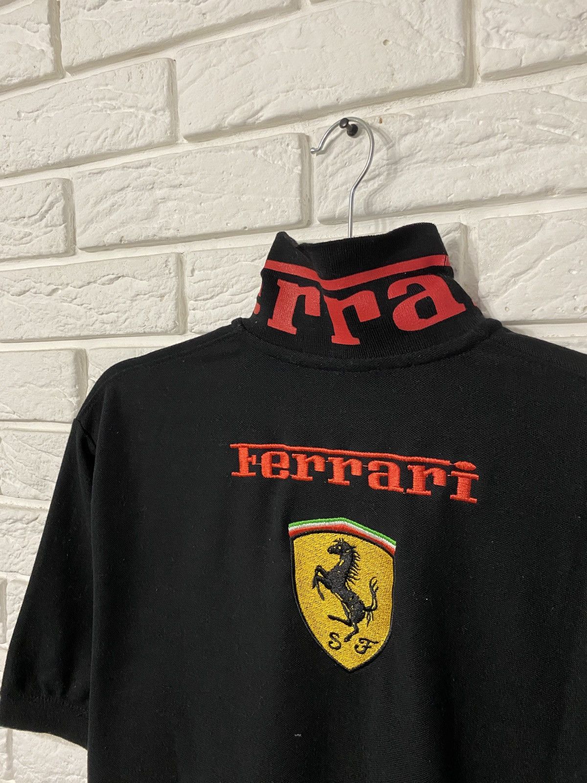 Ferrari × Formula 1 Vintage Ferrari Michael Schumacher Polo Shirt Y2K 90s Size US XL / EU 56 / 4 - 4 Thumbnail