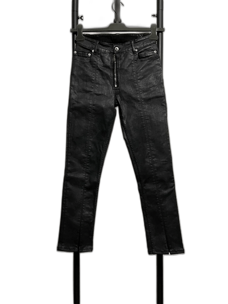 Rick Owens rick owens waxed long pants-2508 Size US 30 / EU 46 - 1 Thumbnail