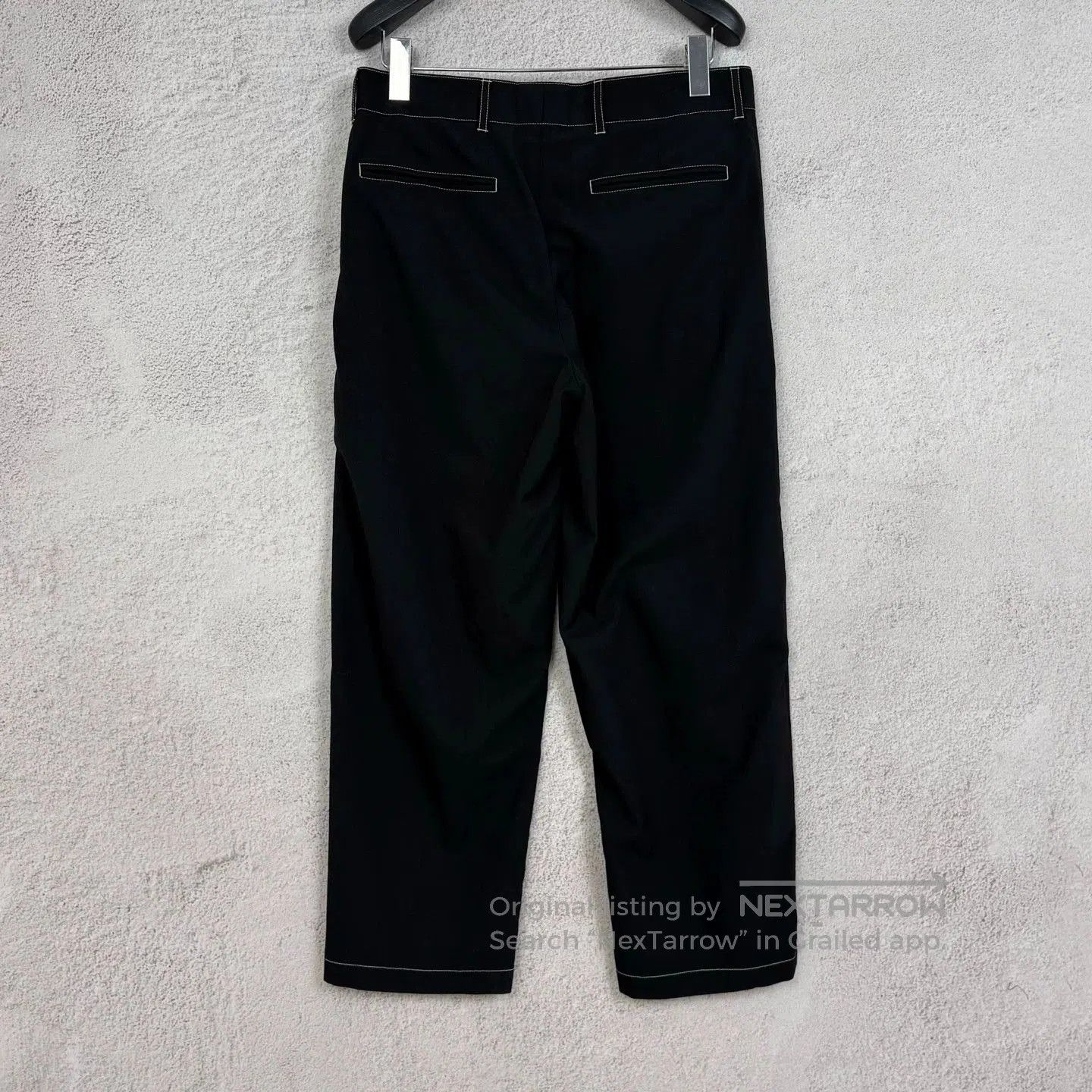 Dior Dior Black Stitch Casual Suit Pants. Size US 30 / EU 46 - 2 Thumbnail