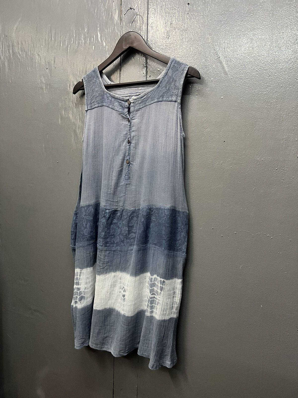 Japanese Brand Striped Midi Dress Size M / US 6-8 / IT 42-44 - 2 Thumbnail