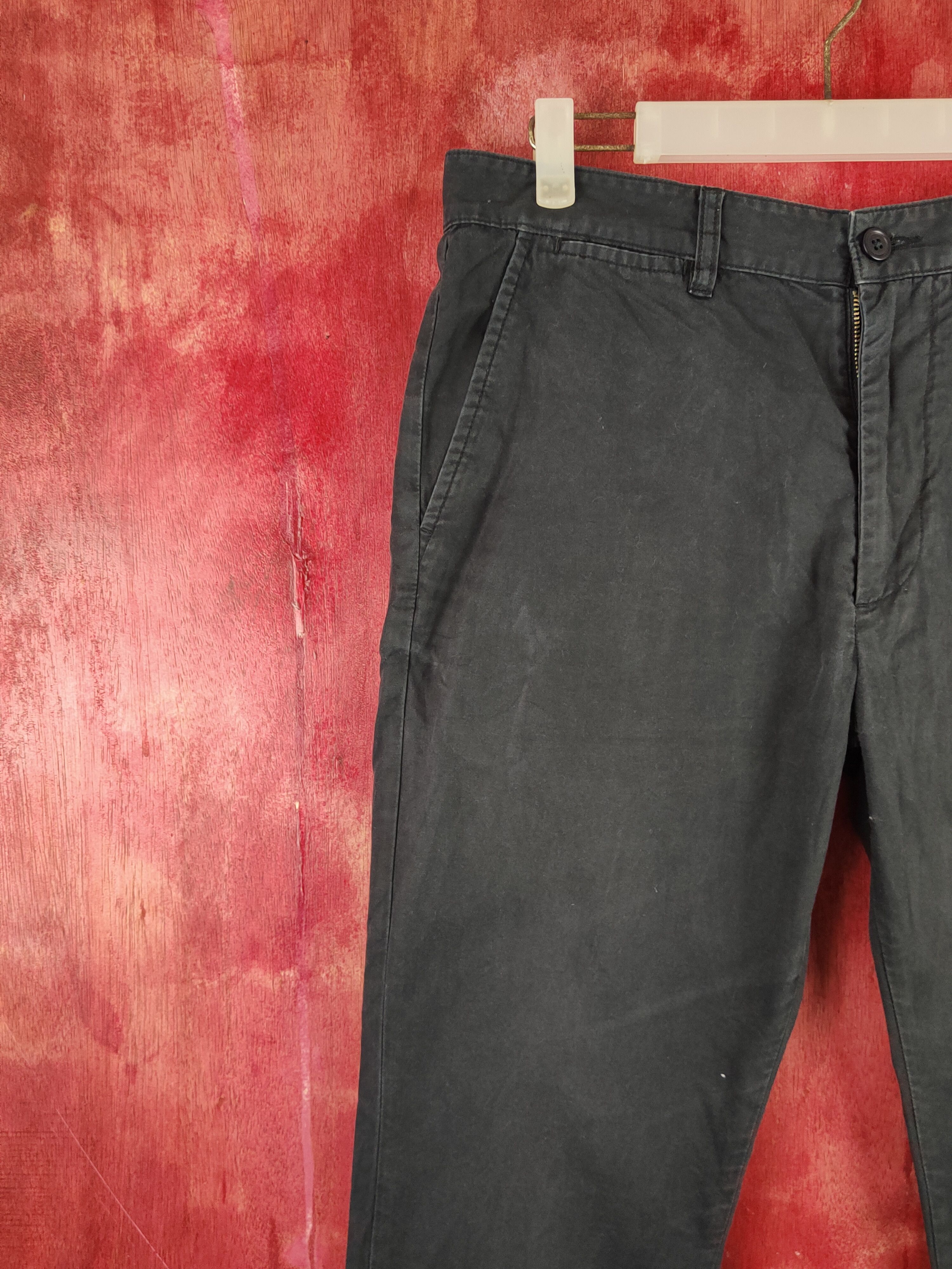 Japanese Brand Japanese Brand Dark Blue Multipocket Casual Pants #S1712 Size US 32 / EU 48 - 3 Thumbnail