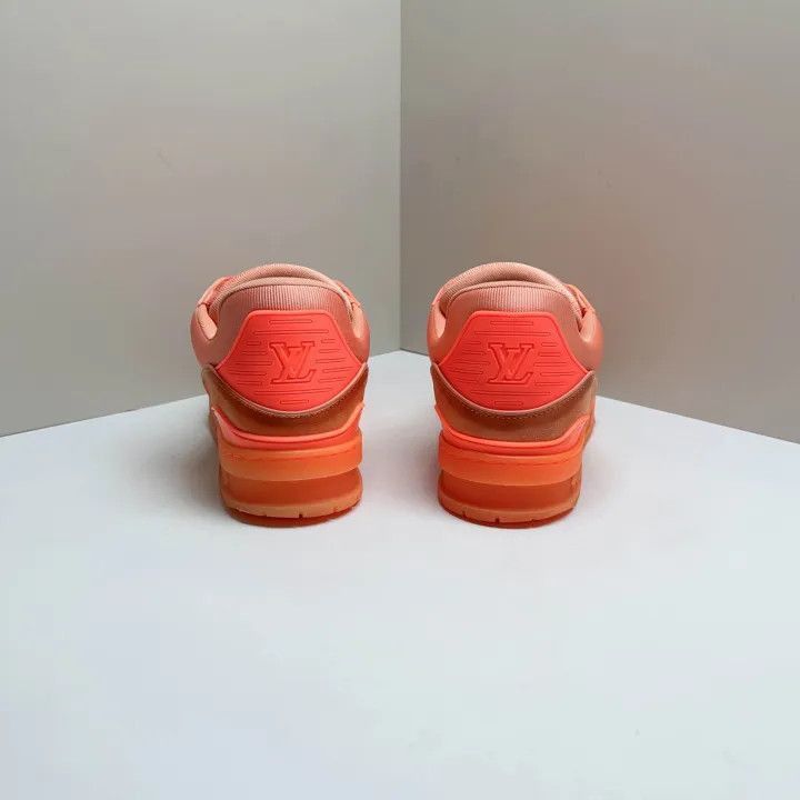 Louis Vuitton Virgil Abloh x Louis Vuitton Stylish Orange Trainers -2508 Size US 8 / EU 41 - 3 Thumbnail