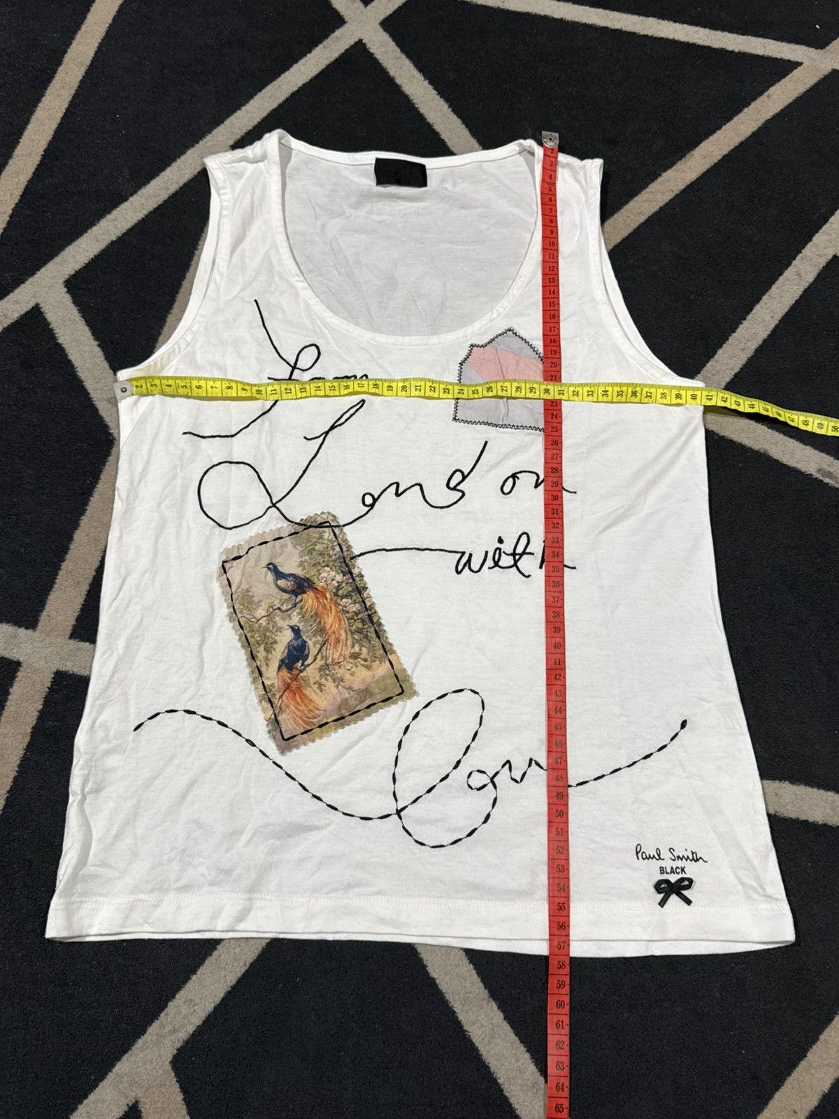 Paul Smith Paul Smith Poem Tanktop Japanese Gothic Styled ifsix Styled Size US M / EU 48-50 / 2 - 5 Thumbnail
