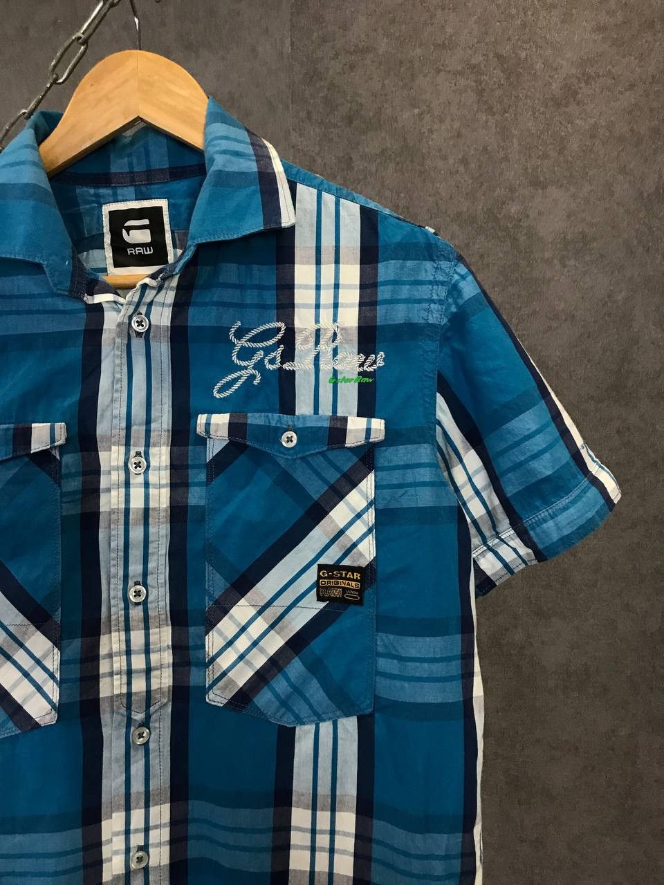G-Star G Star Raw vintage streetwear shirt Size US M / EU 48-50 / 2 - 2 Thumbnail